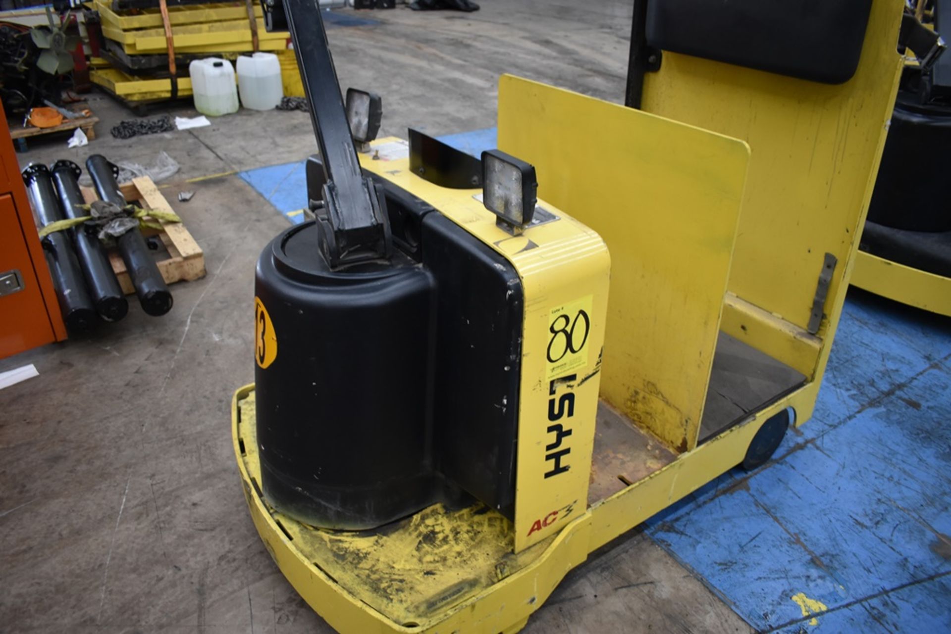 (2) Hyster electric Tow Tractor, model T7ZAC, 4000 lb capacity - Image 10 of 30