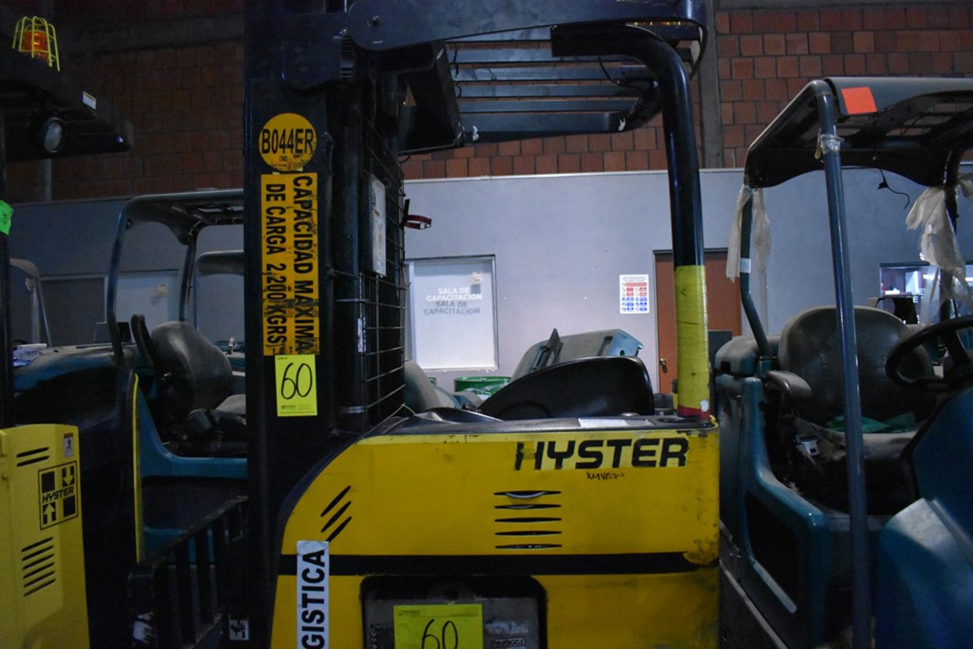 Hyster electric Forklift, model N45ZR2-16.5, 500 lb capacity - Image 32 of 40