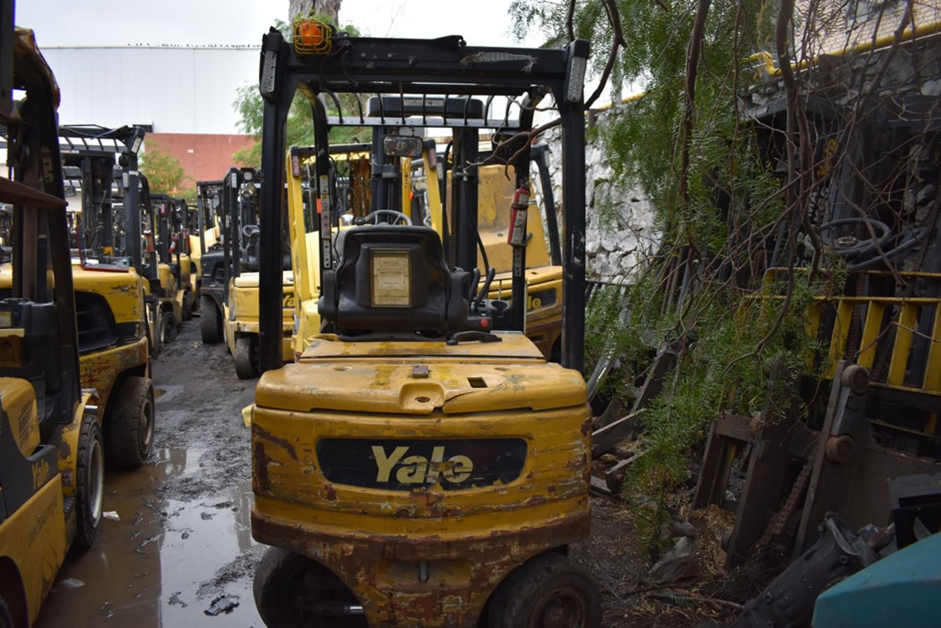 Yale electric Forklift, model ERP060VLE80TE091, 5700 lb capacity - Image 6 of 49