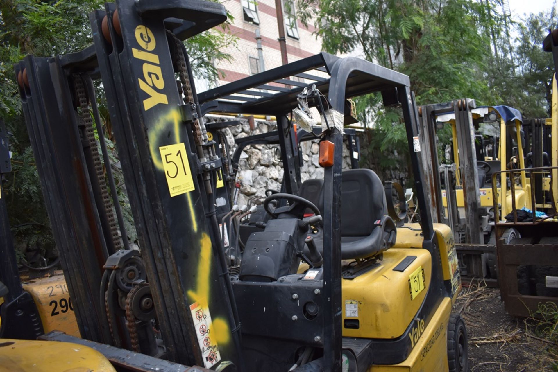 Yale Forklift, model GLP25MX, año 2016, 5000 lb capacity - Image 4 of 41