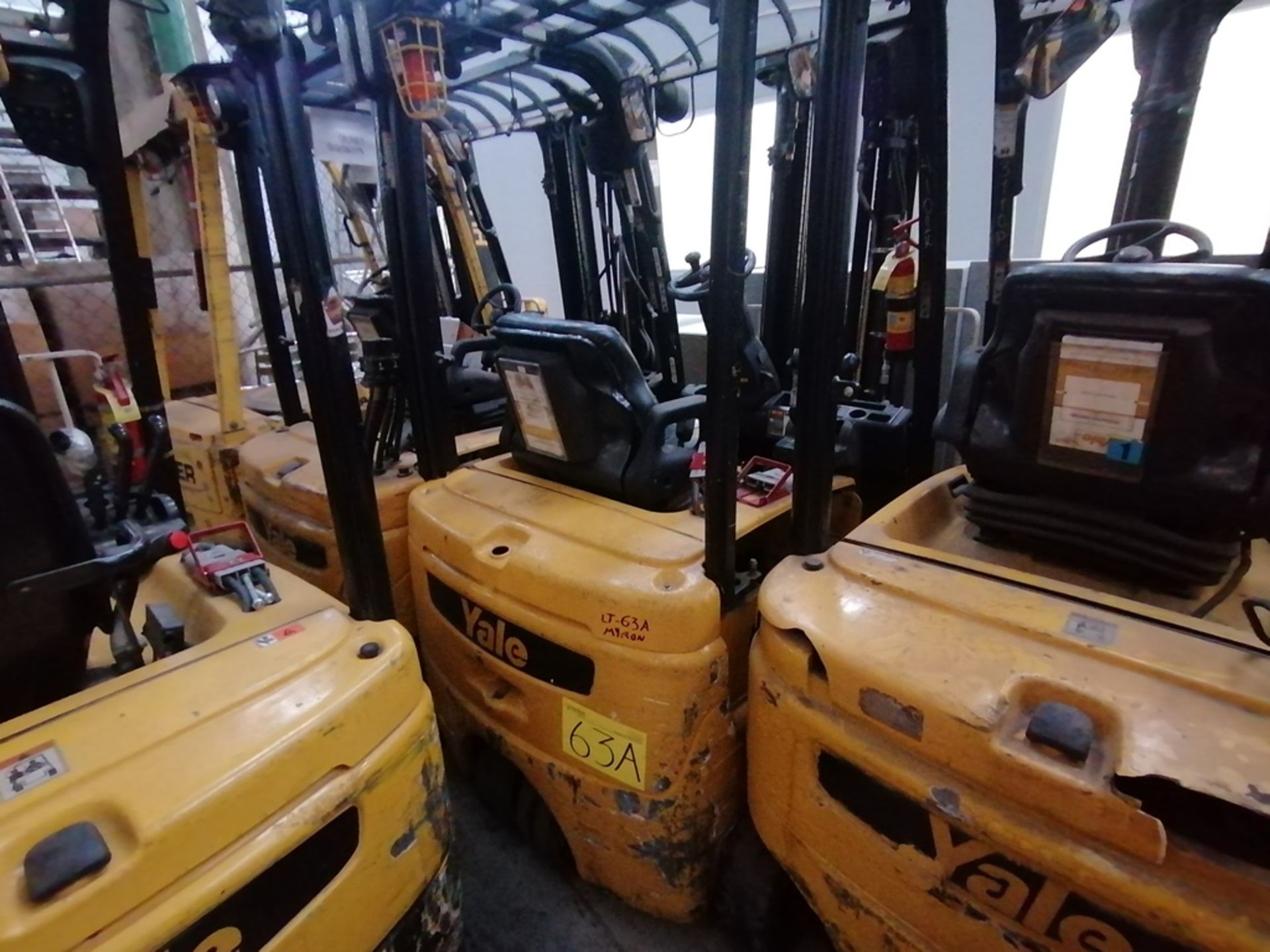 Yale electric forklift, model ERP030VTN36TE082, 2,950 lb capacity