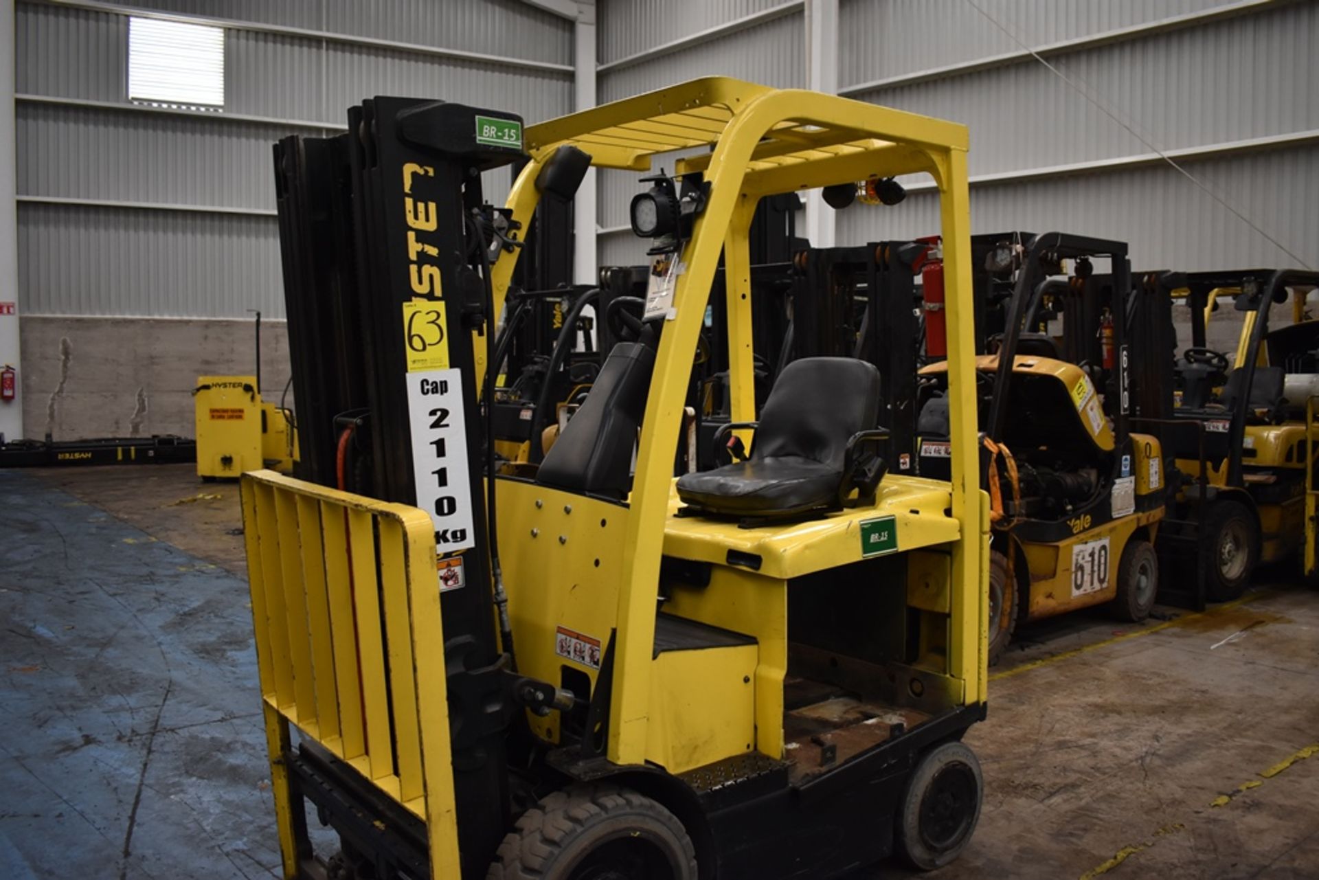 Hyster electric Forklift, model E50XN-27, capacity 4800 lb - Image 22 of 44