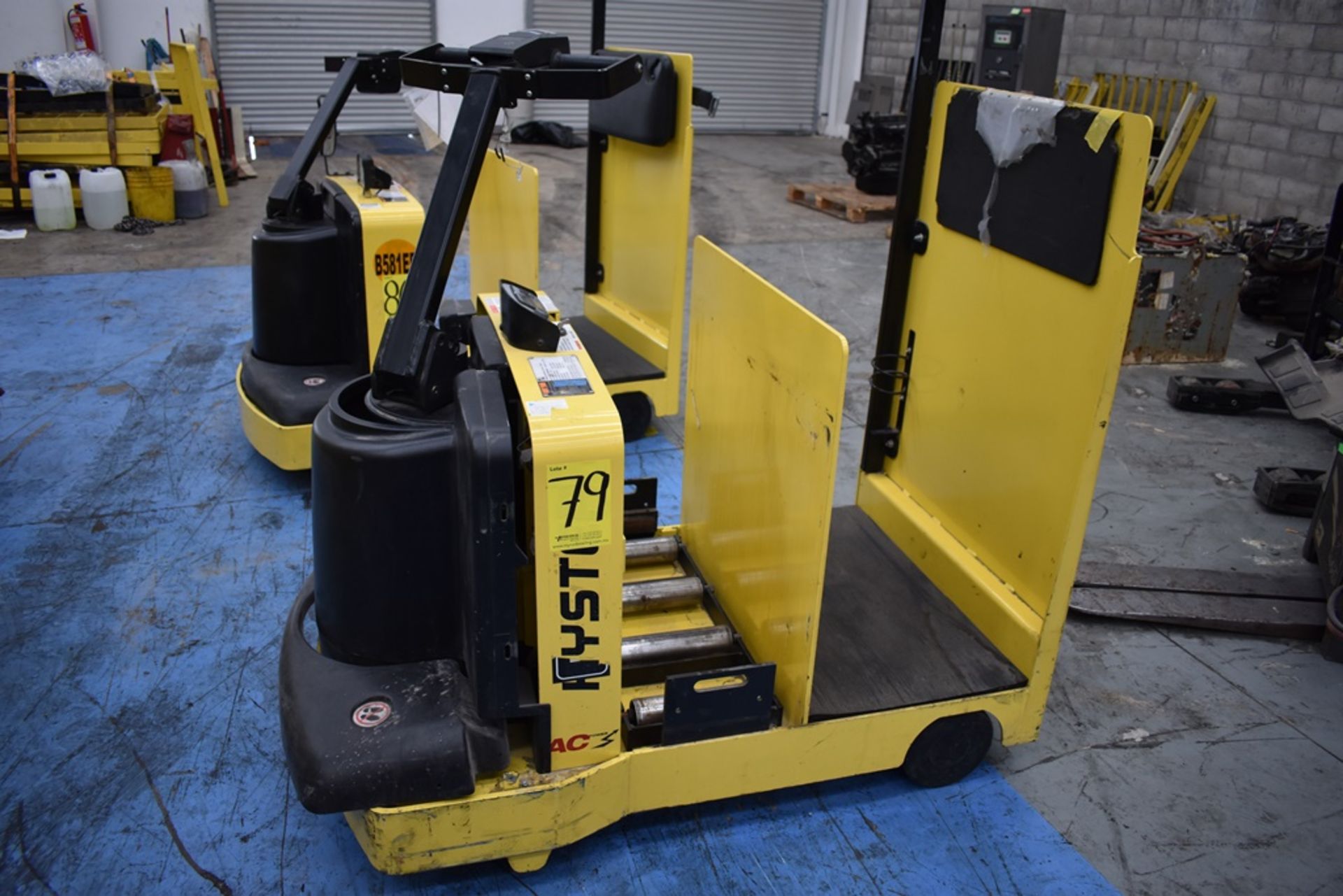 (2) Hyster electric Tow Tractor, model T5ZAC, 4000 lb capacity - Image 9 of 30