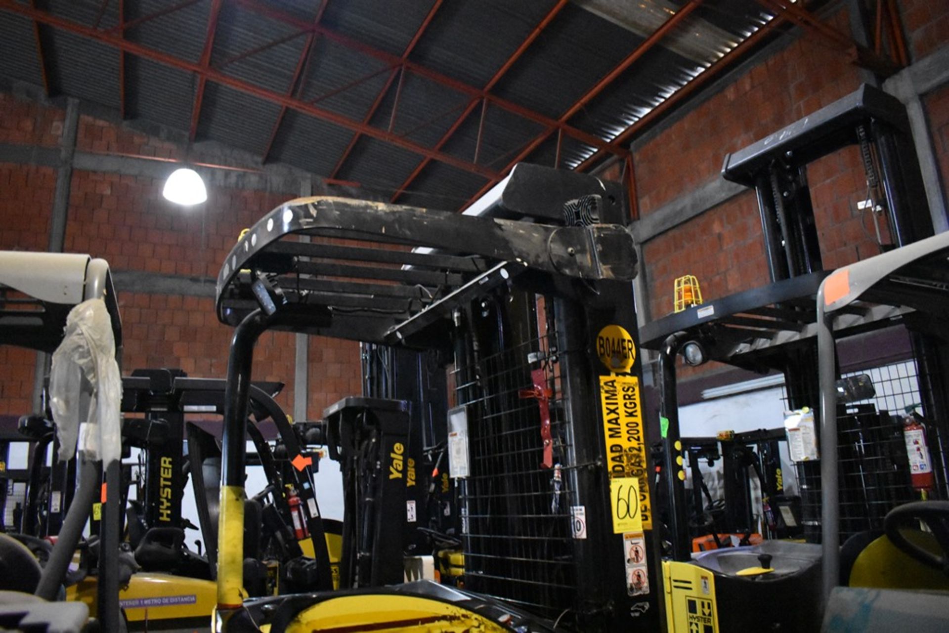 Hyster electric Forklift, model N45ZR2-16.5, 500 lb capacity - Image 14 of 40