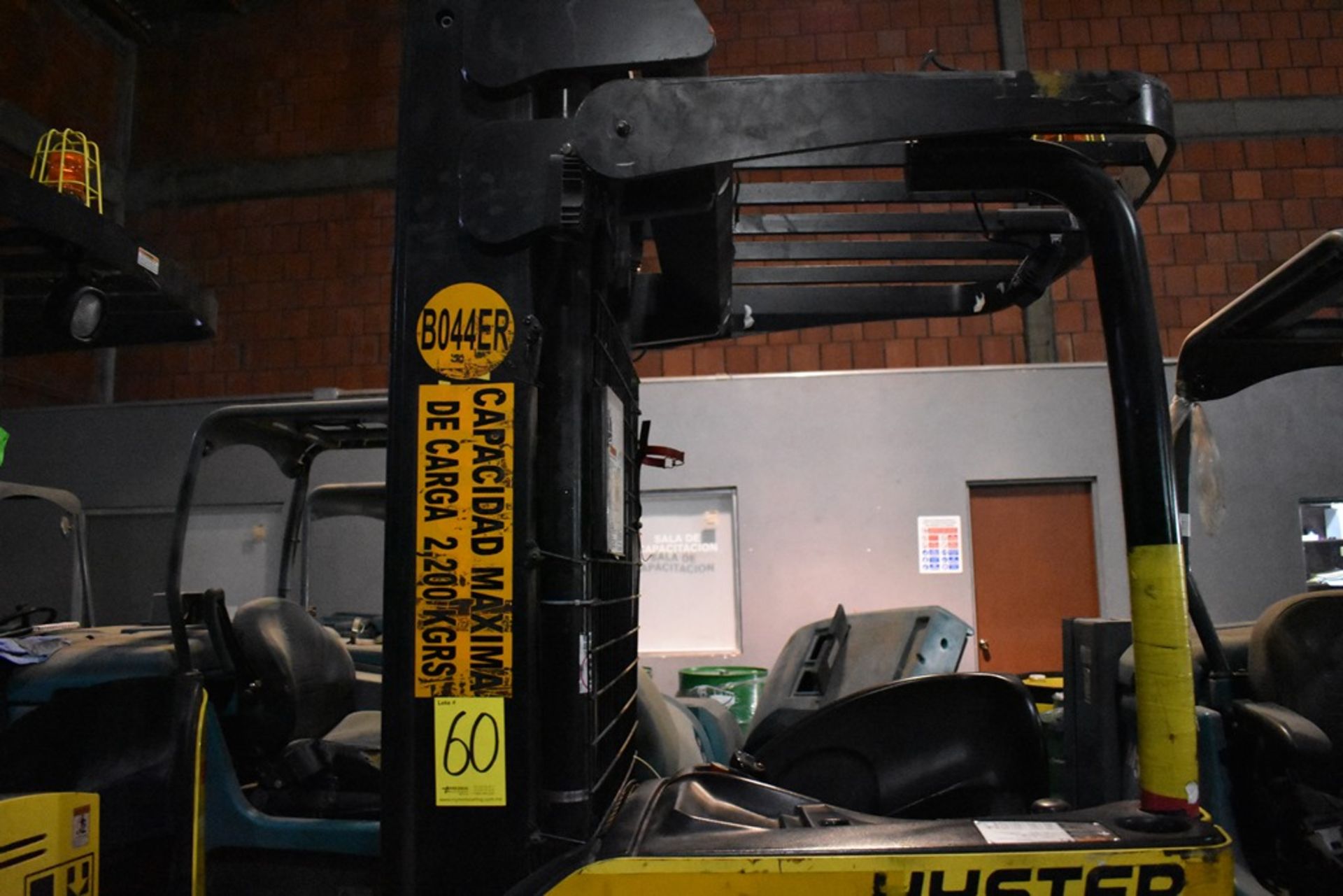 Hyster electric Forklift, model N45ZR2-16.5, 500 lb capacity - Image 36 of 40