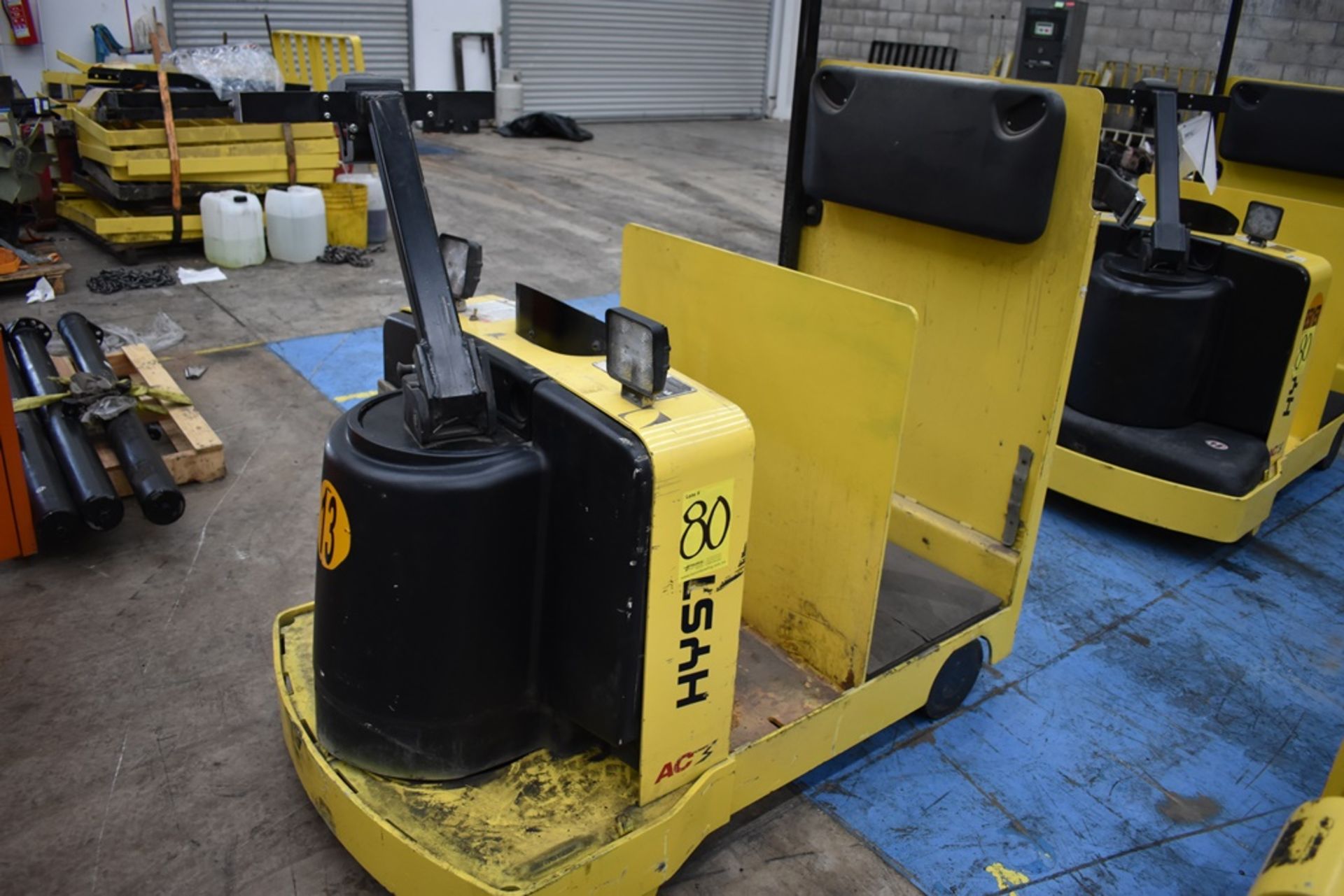 (2) Hyster electric Tow Tractor, model T7ZAC, 4000 lb capacity - Image 11 of 30