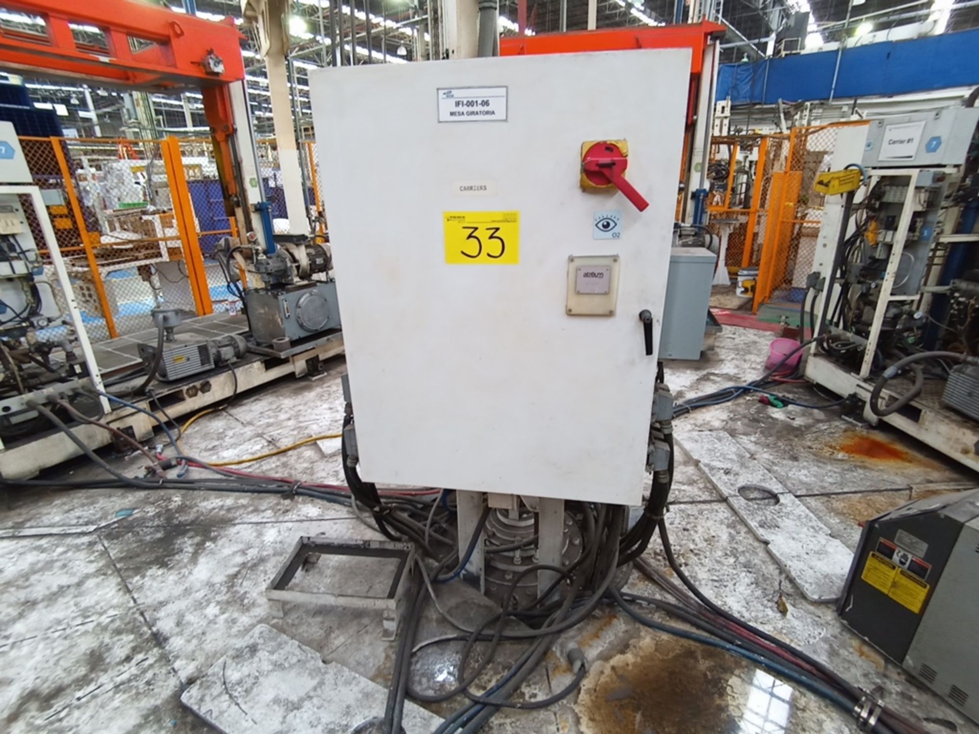 Industrial station for polyurethane injection rotary carousel type - Image 4 of 47