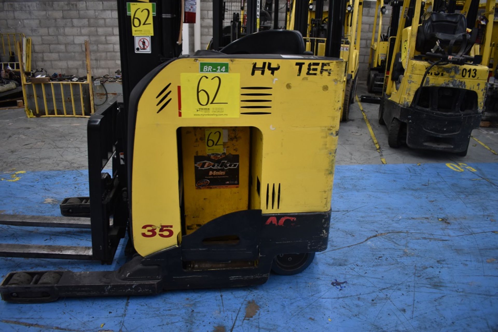 Hyster electric Forklift, model N35ZR2-16.5, capacity 3450 lb - Image 43 of 46