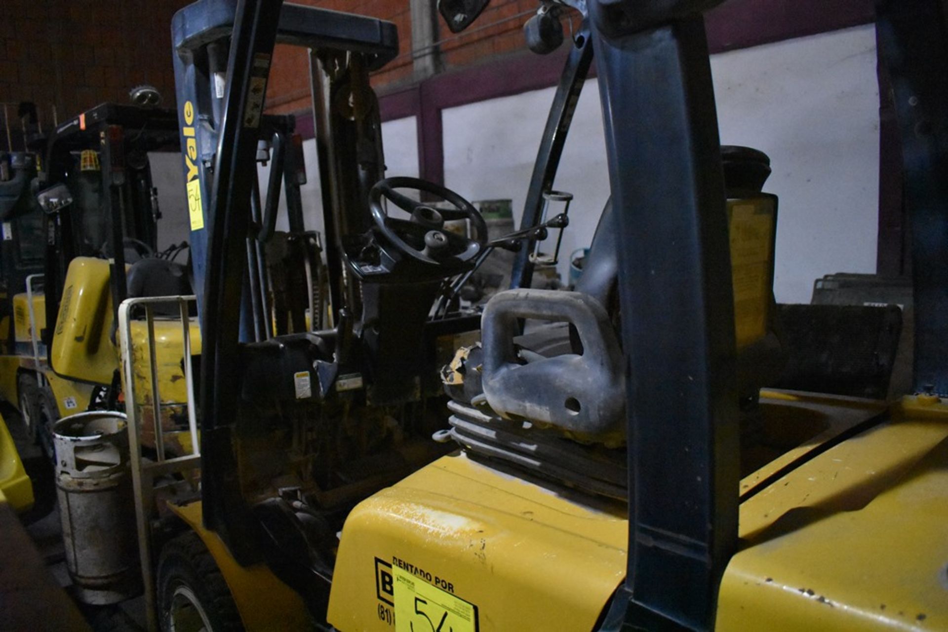 Yale Forklift, model GLP060VXNDAE087, 5750 lb capacity - Image 23 of 44