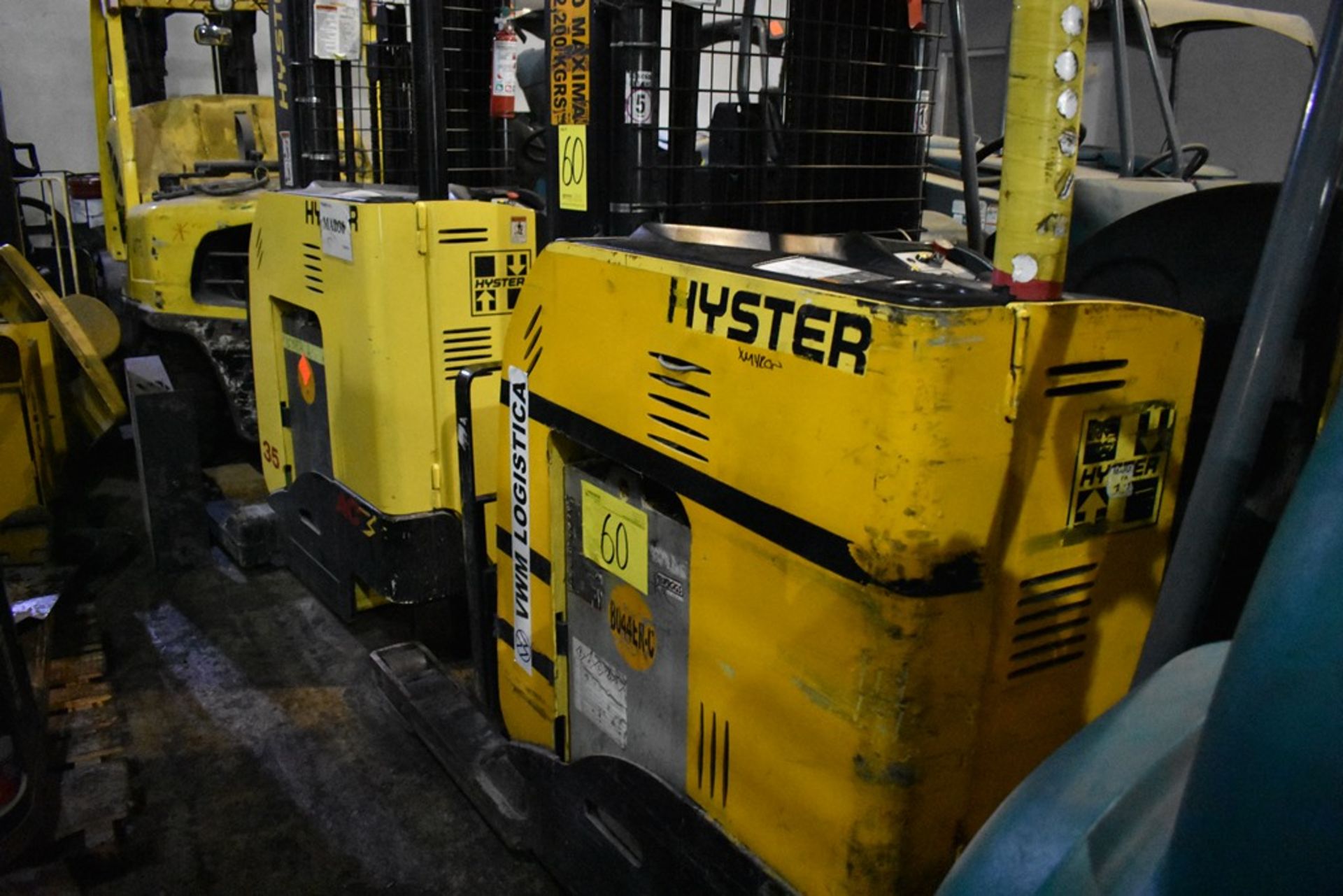 Hyster electric Forklift, model N45ZR2-16.5, 500 lb capacity - Image 8 of 40