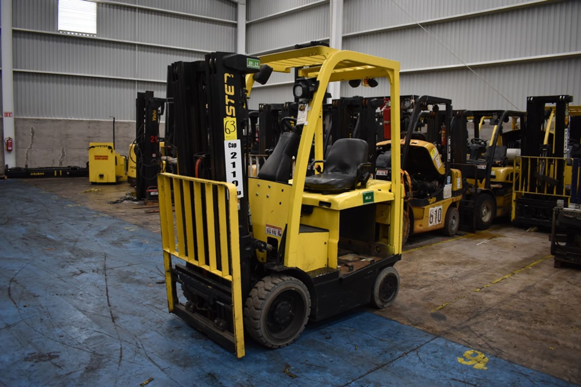 Hyster electric Forklift, model E50XN-27, capacity 4800 lb - Image 17 of 44