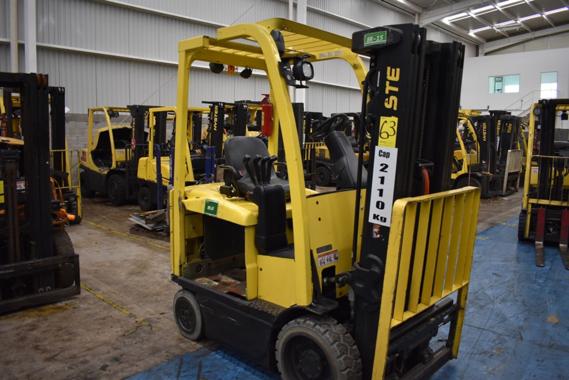 Hyster electric Forklift, model E50XN-27, capacity 4800 lb - Image 43 of 44