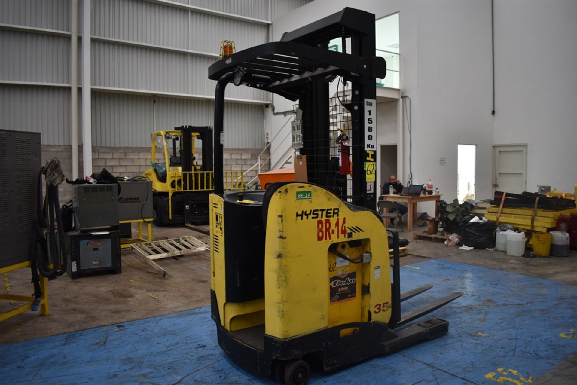 Hyster electric Forklift, model N35ZR2-16.5, capacity 3450 lb - Image 14 of 46