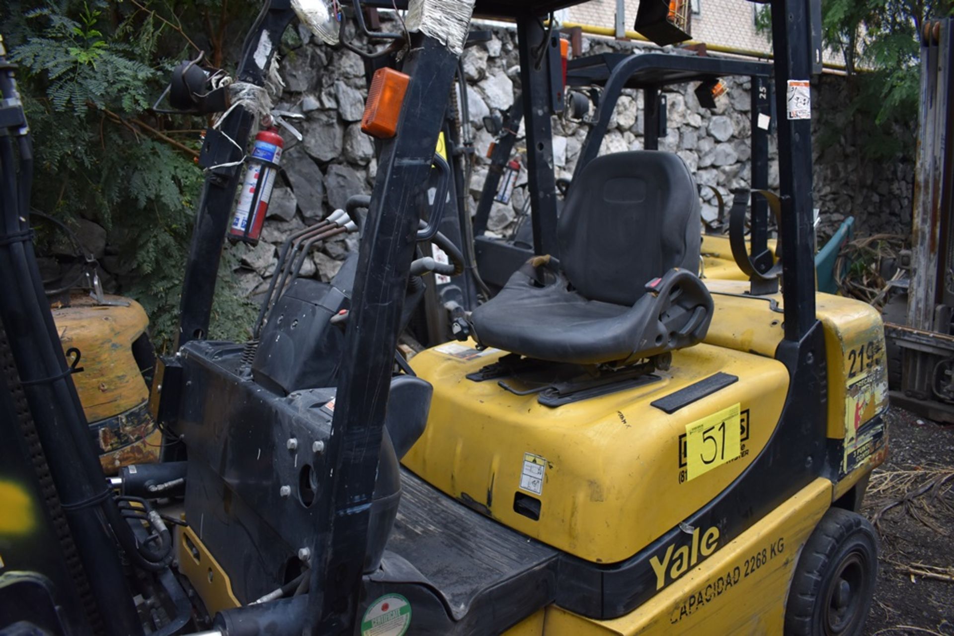 Yale Forklift, model GLP25MX, año 2016, 5000 lb capacity - Image 39 of 41