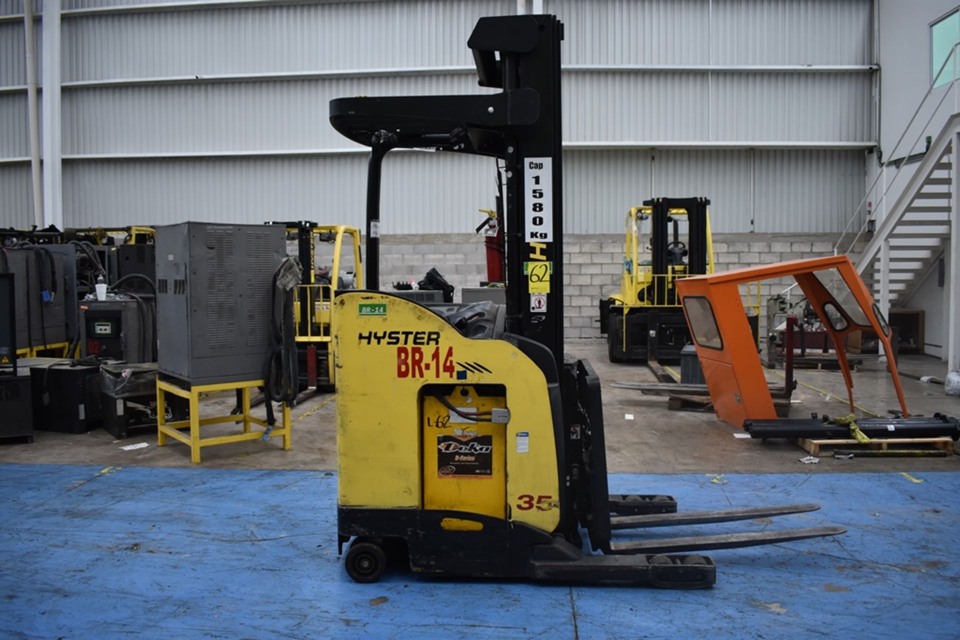 Hyster electric Forklift, model N35ZR2-16.5, capacity 3450 lb - Image 11 of 46