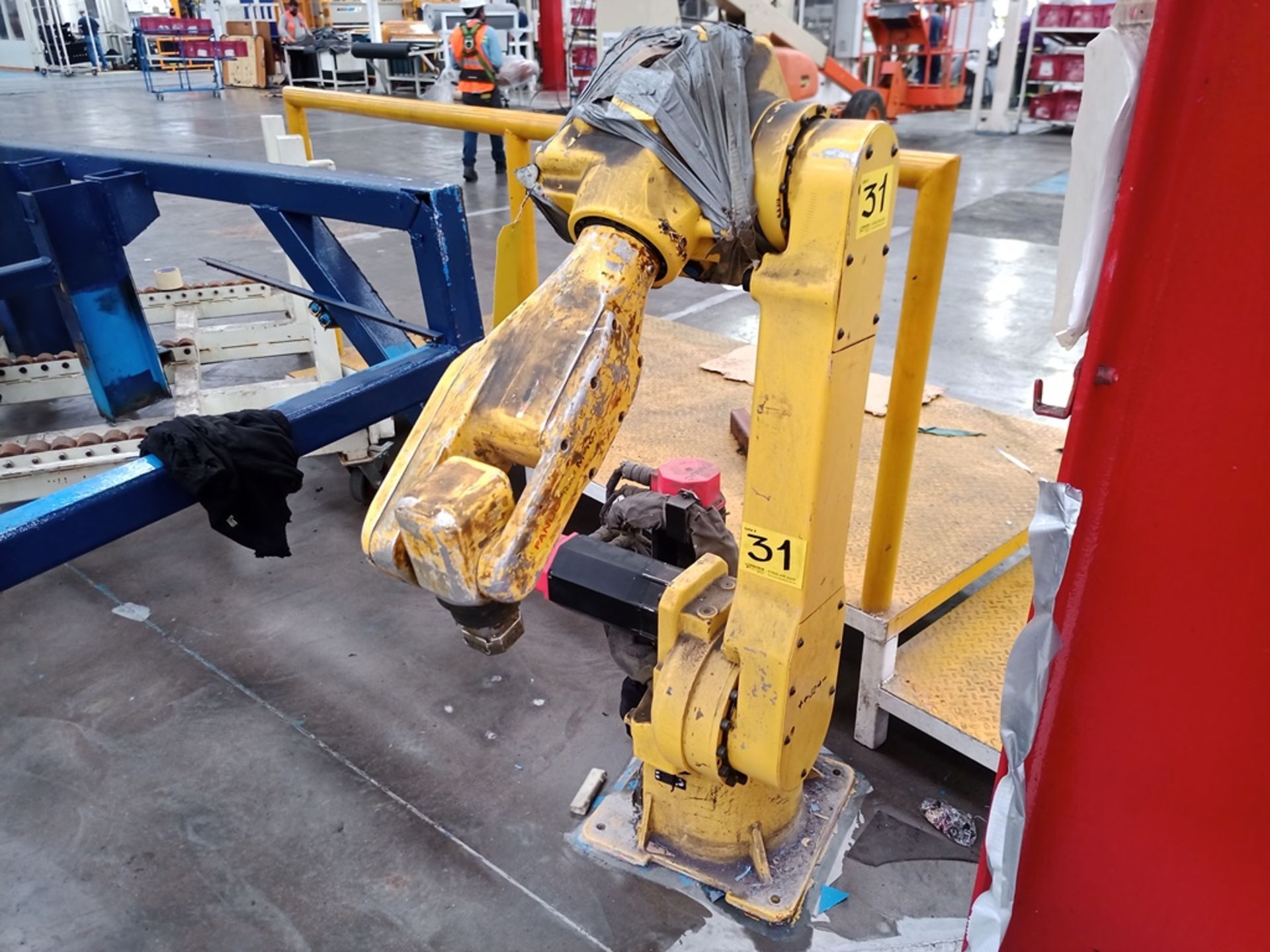 1997 FANUC Electric Servo Driven Robot six-axis, model S-12, S/N R97376649 12 kg max. capacity - Image 6 of 26