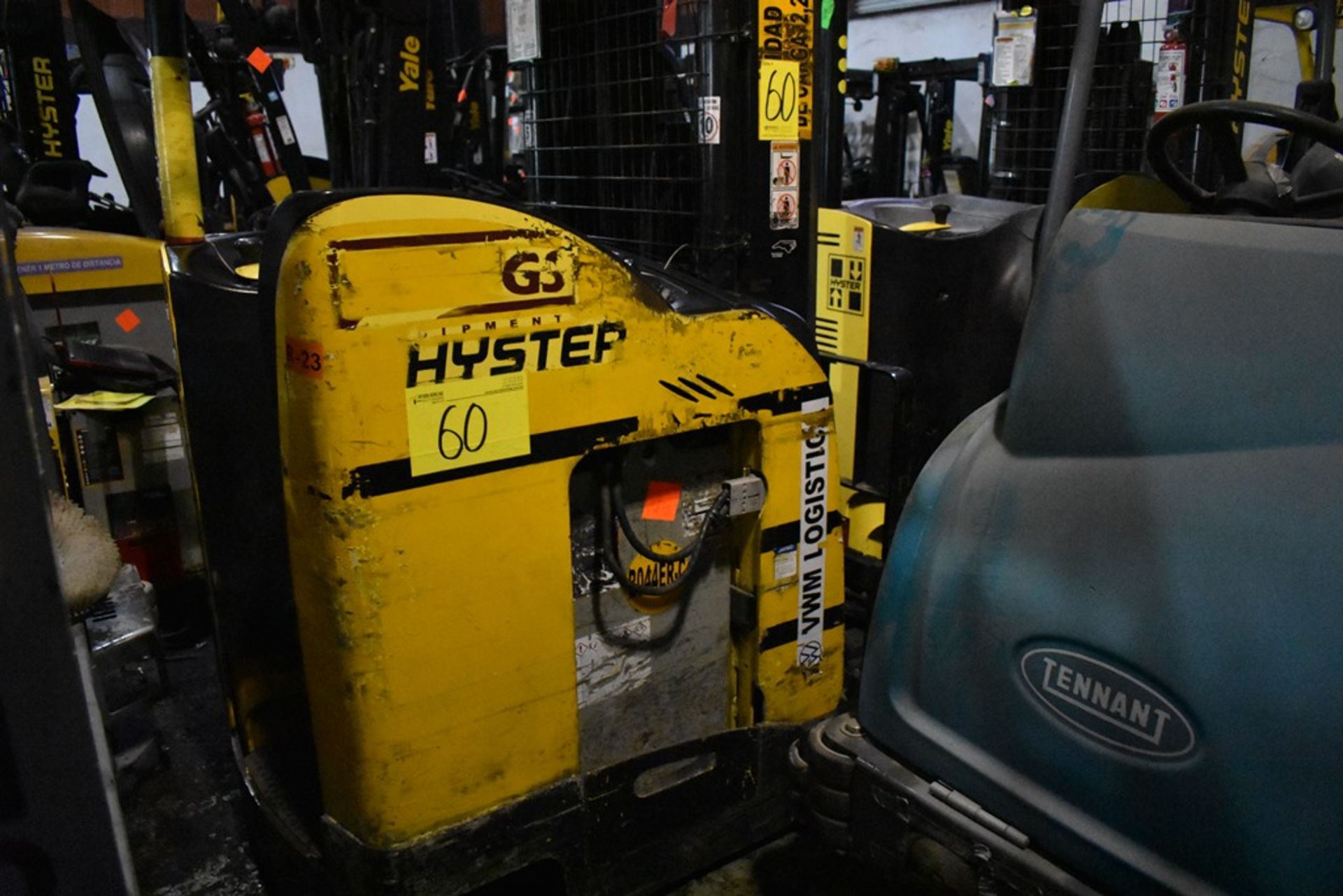 Hyster electric Forklift, model N45ZR2-16.5, 500 lb capacity - Image 12 of 40