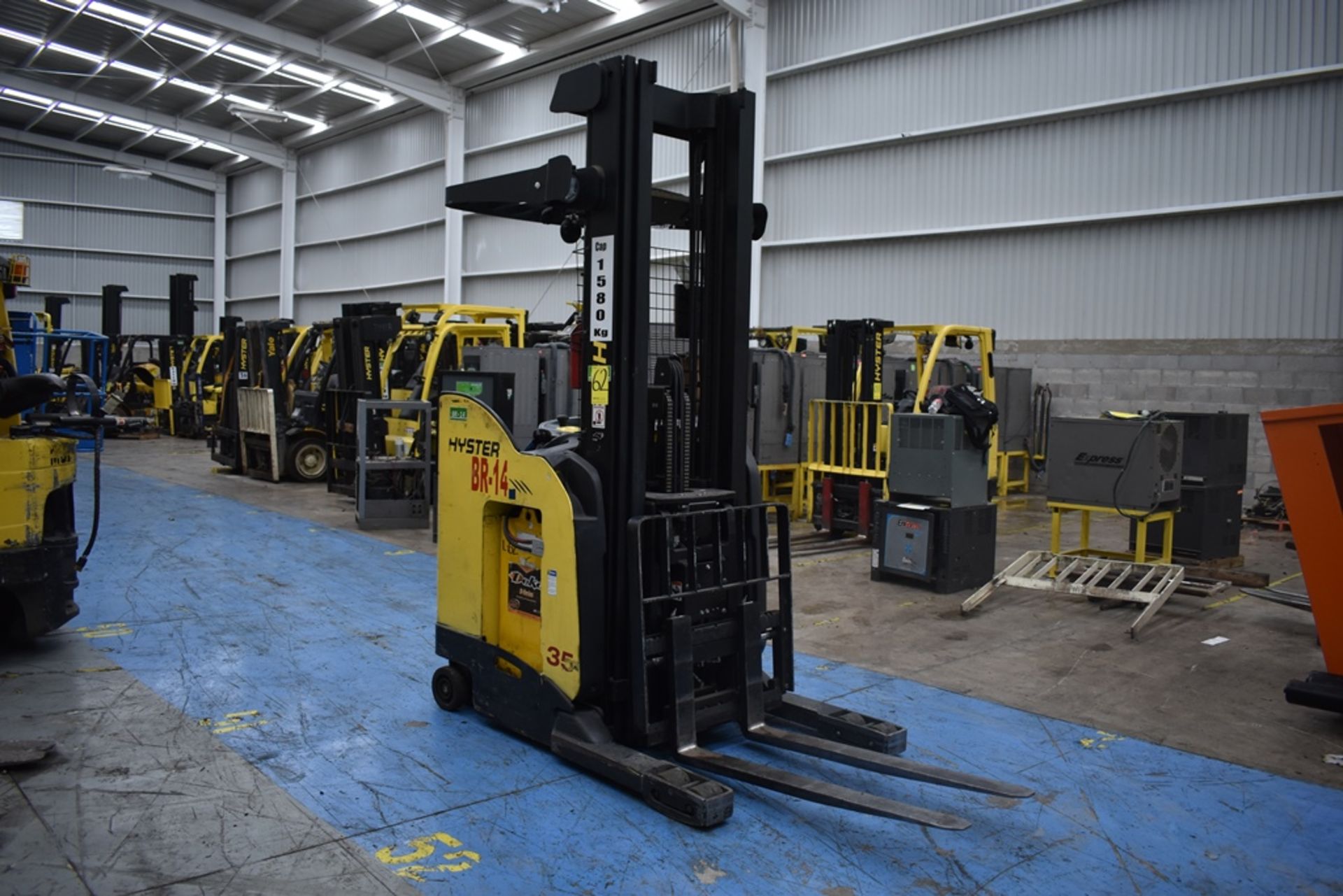 Hyster electric Forklift, model N35ZR2-16.5, capacity 3450 lb - Image 9 of 46