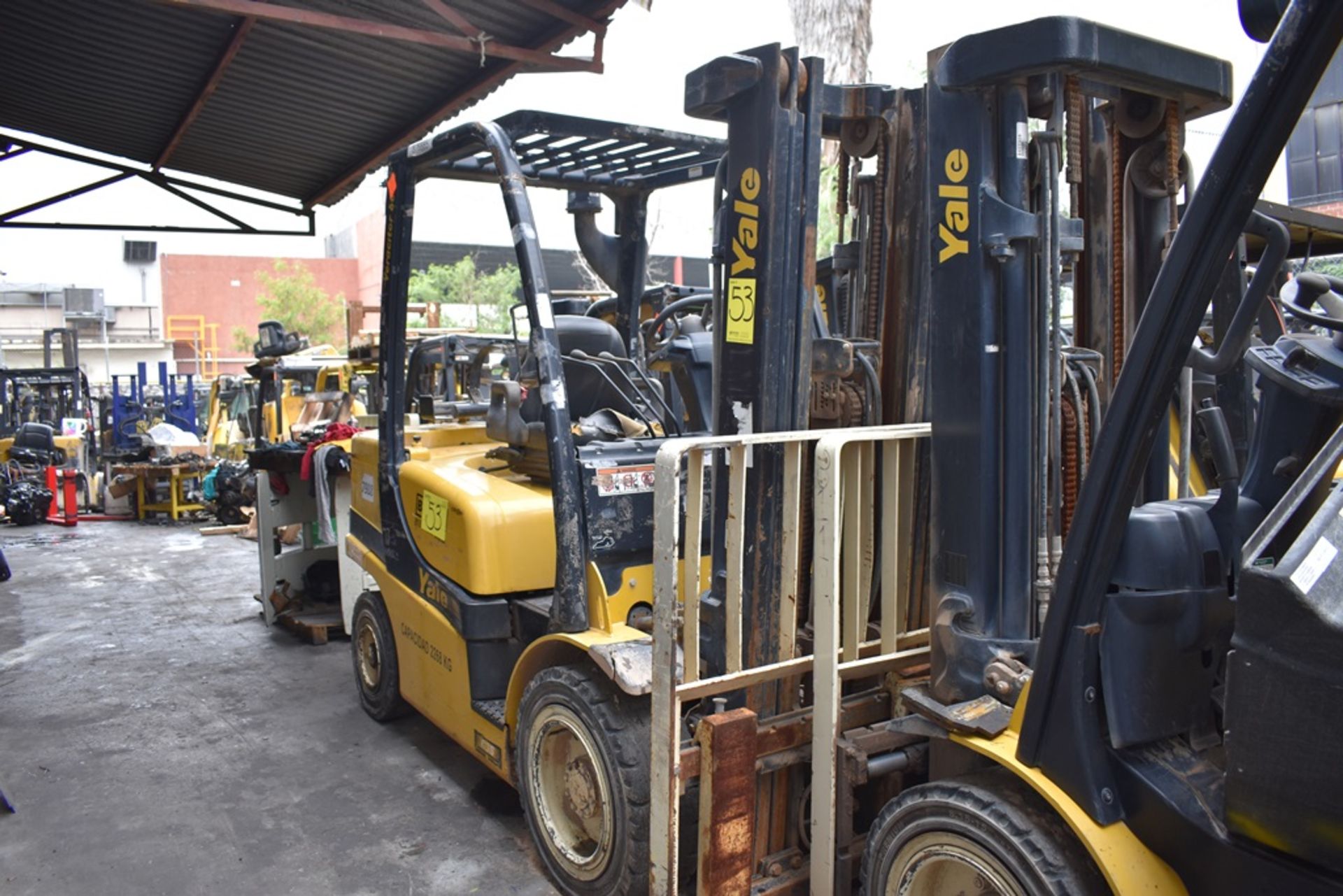 Yale Forklift, model GLP060VXNDAE087, year 2017, 5750 lb capacity - Image 3 of 41