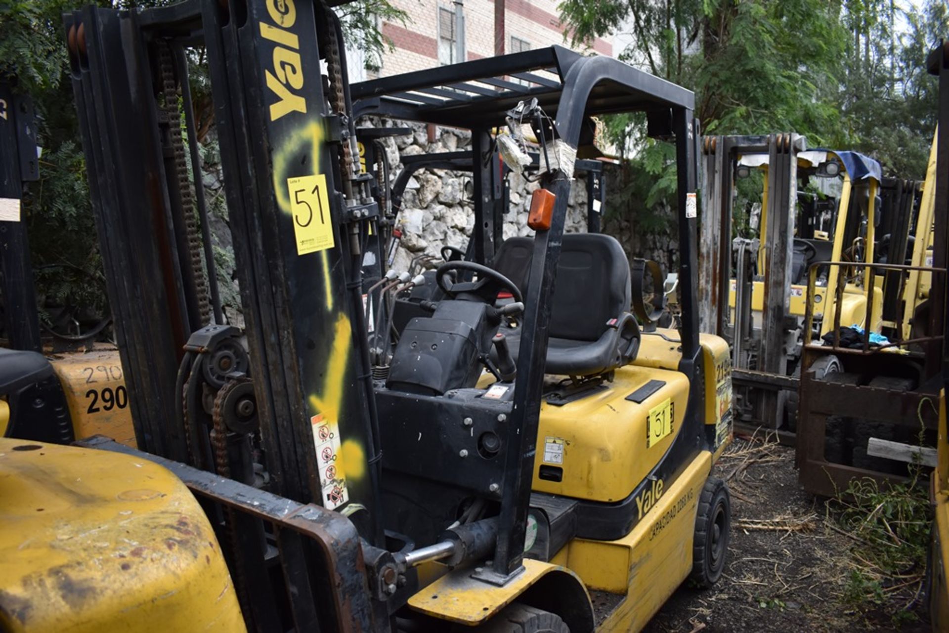 Yale Forklift, model GLP25MX, año 2016, 5000 lb capacity - Image 3 of 41