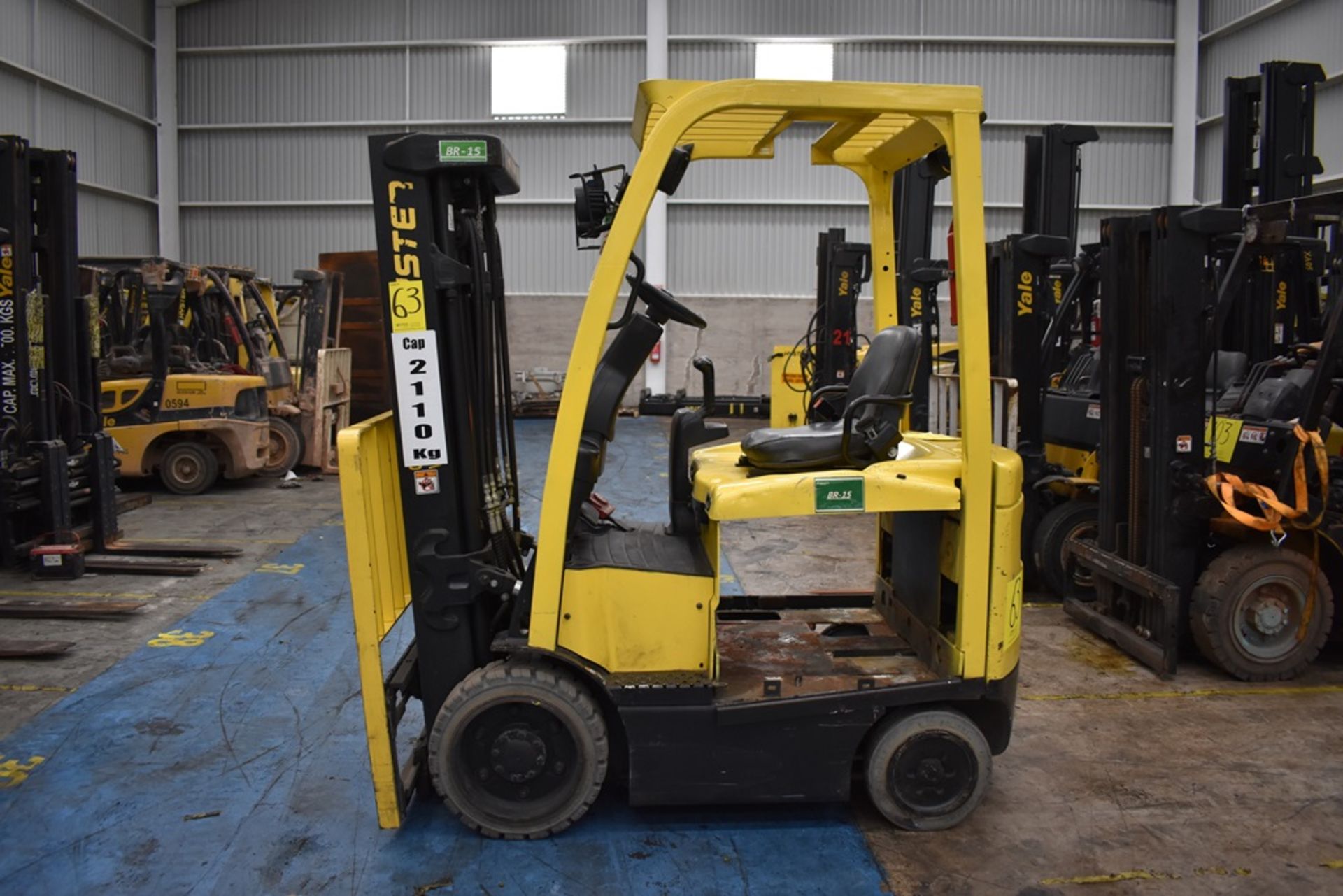 Hyster electric Forklift, model E50XN-27, capacity 4800 lb - Image 3 of 44