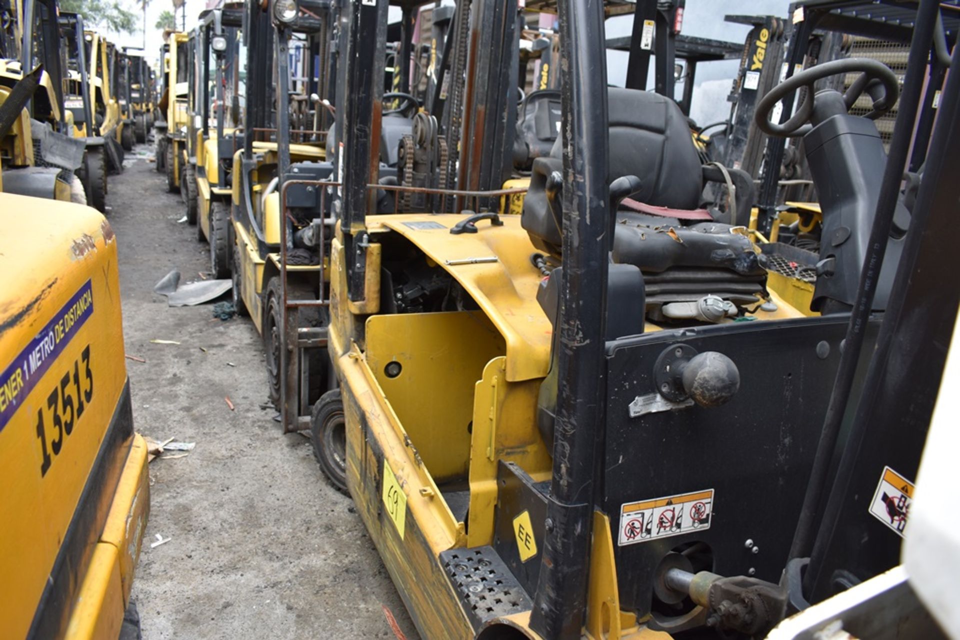 (2) 2016 Yale Forklift, 5700 lb capacity - Image 50 of 73