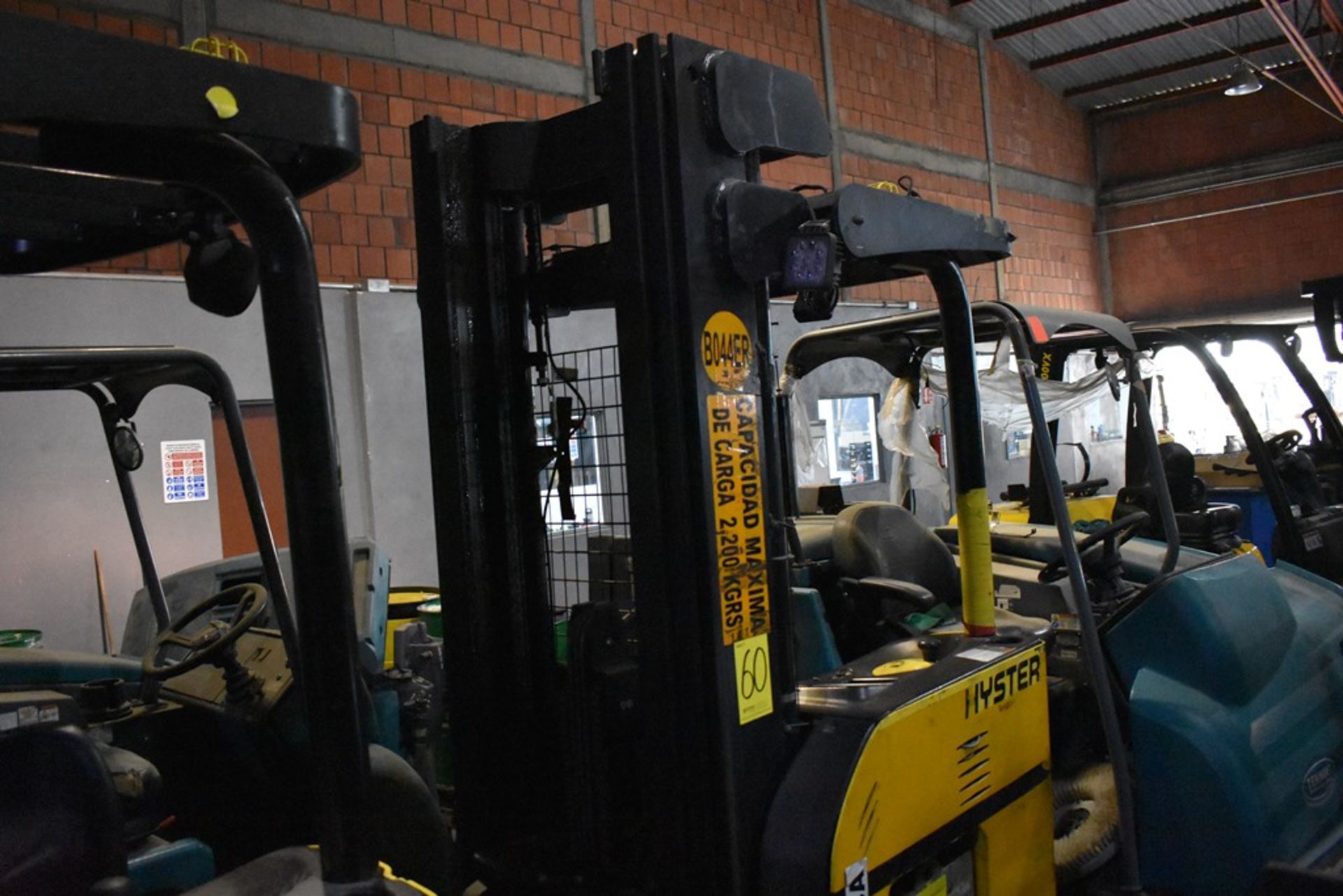 Hyster electric Forklift, model N45ZR2-16.5, 500 lb capacity - Image 6 of 40