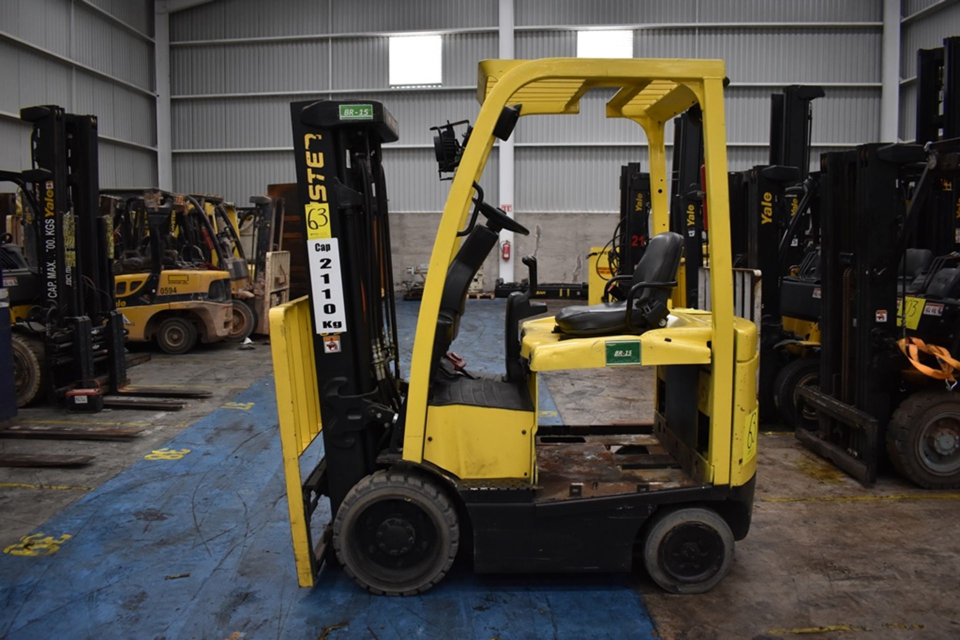 Hyster electric Forklift, model E50XN-27, capacity 4800 lb - Image 4 of 44
