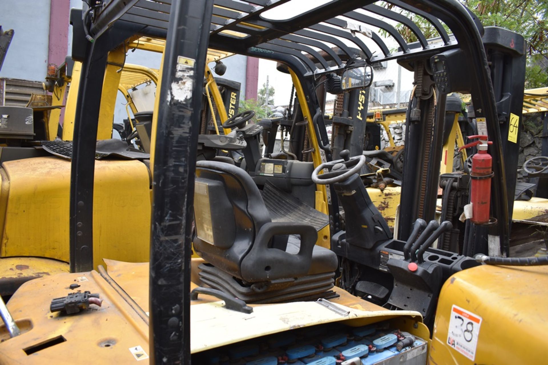 Yale electric Forklift, model ERP060VLE80TE091, 5700 lb capacity - Image 6 of 50