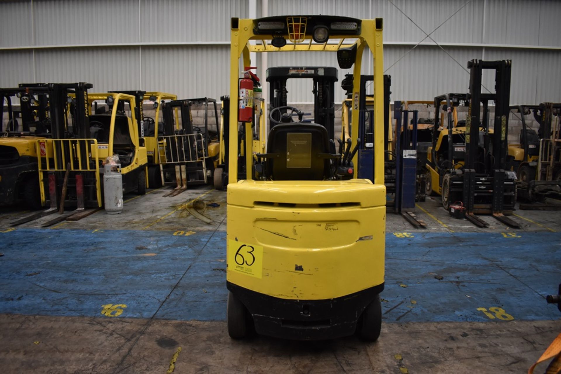 Hyster electric Forklift, model E50XN-27, capacity 4800 lb - Image 8 of 44