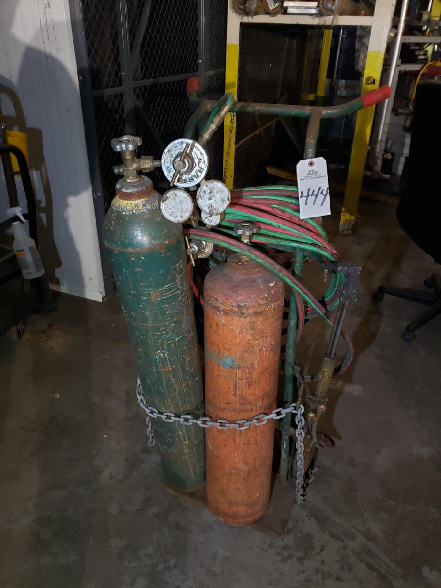 Oxy/Acetylene Torch W/Cart | Rig Fee: $75