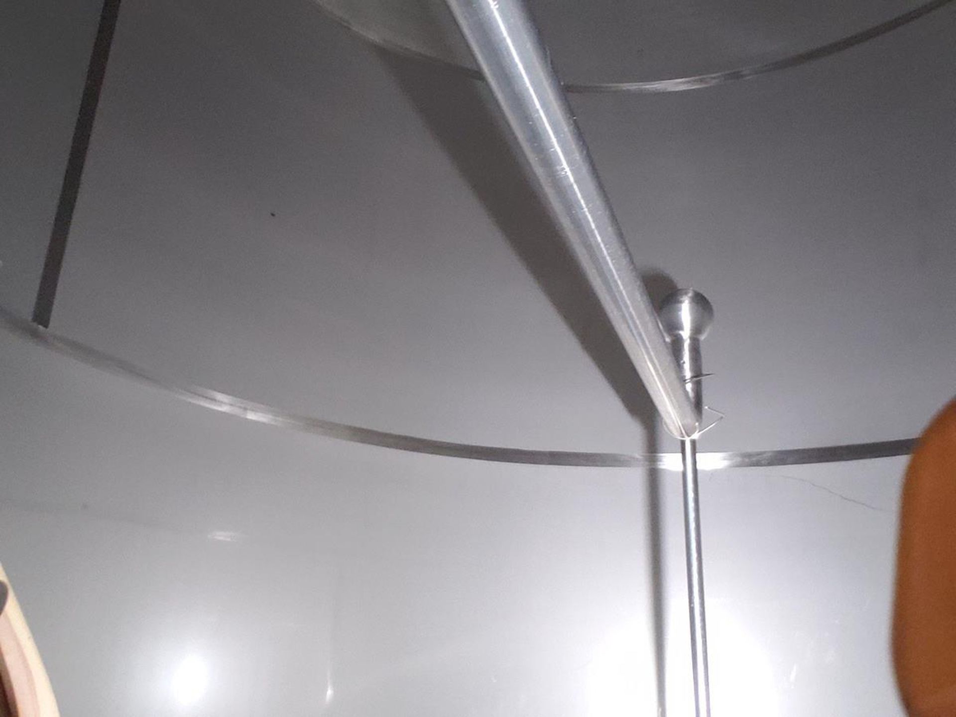 Feldmeier 10,000 Gallon Stainless Steel Vertical Storage Tank, 9'10" X 18' Insid | Rig Fee: $12500 - Image 4 of 5