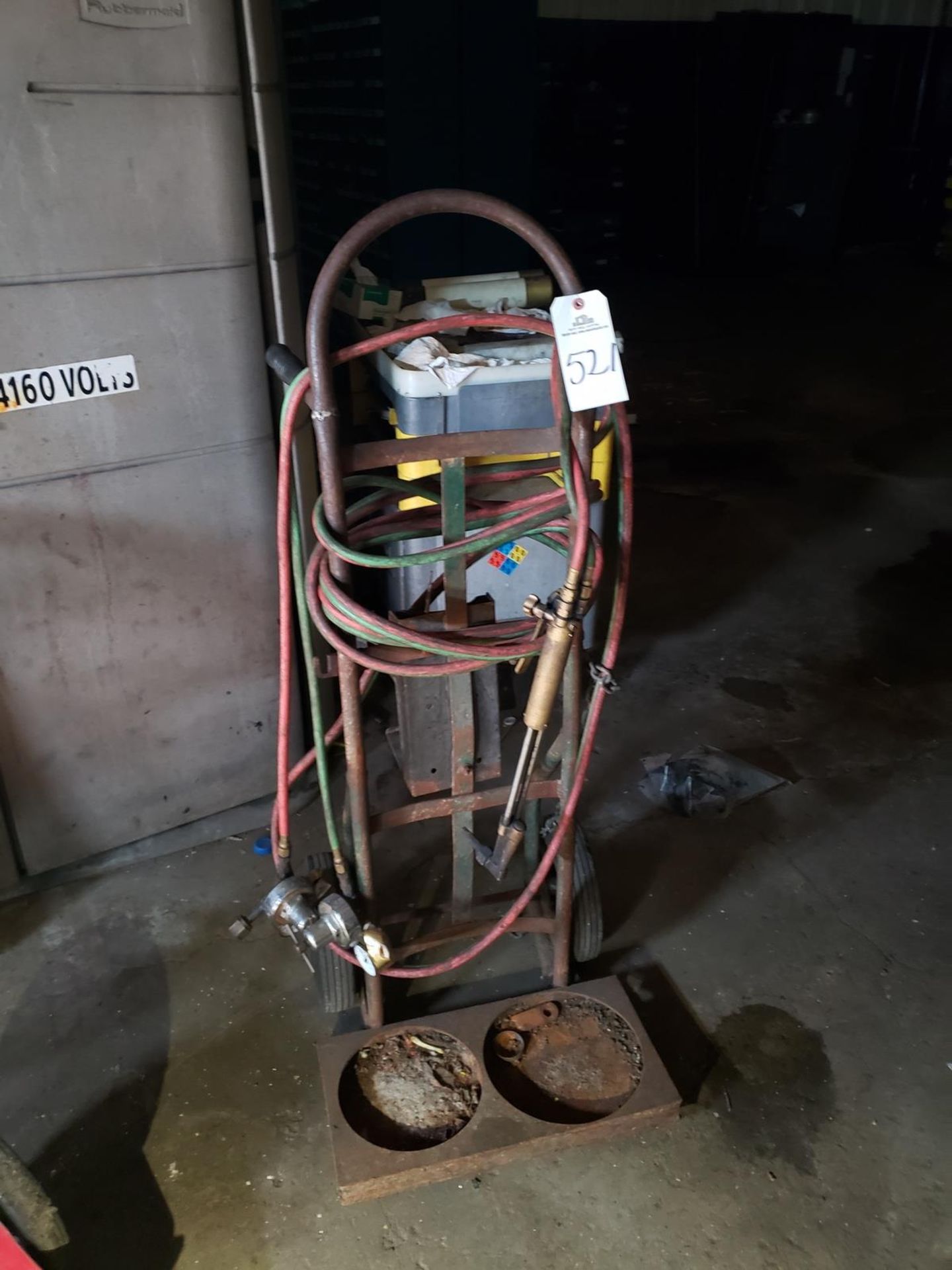 Oxy/Acetylene Torch W/Cart | Rig Fee: $75