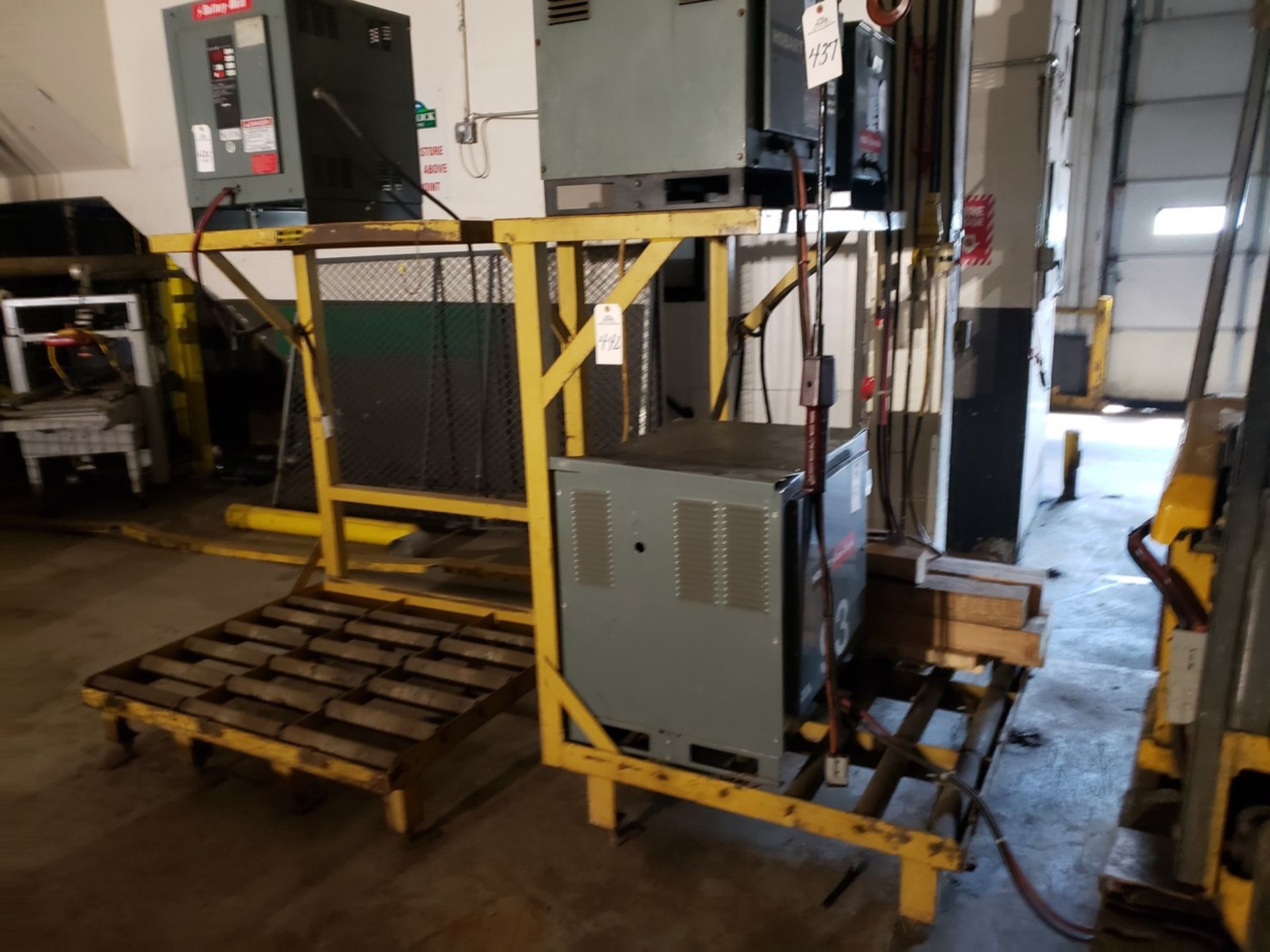 Lot of (2) Forklift Battery Charging | Rig Fee: $125