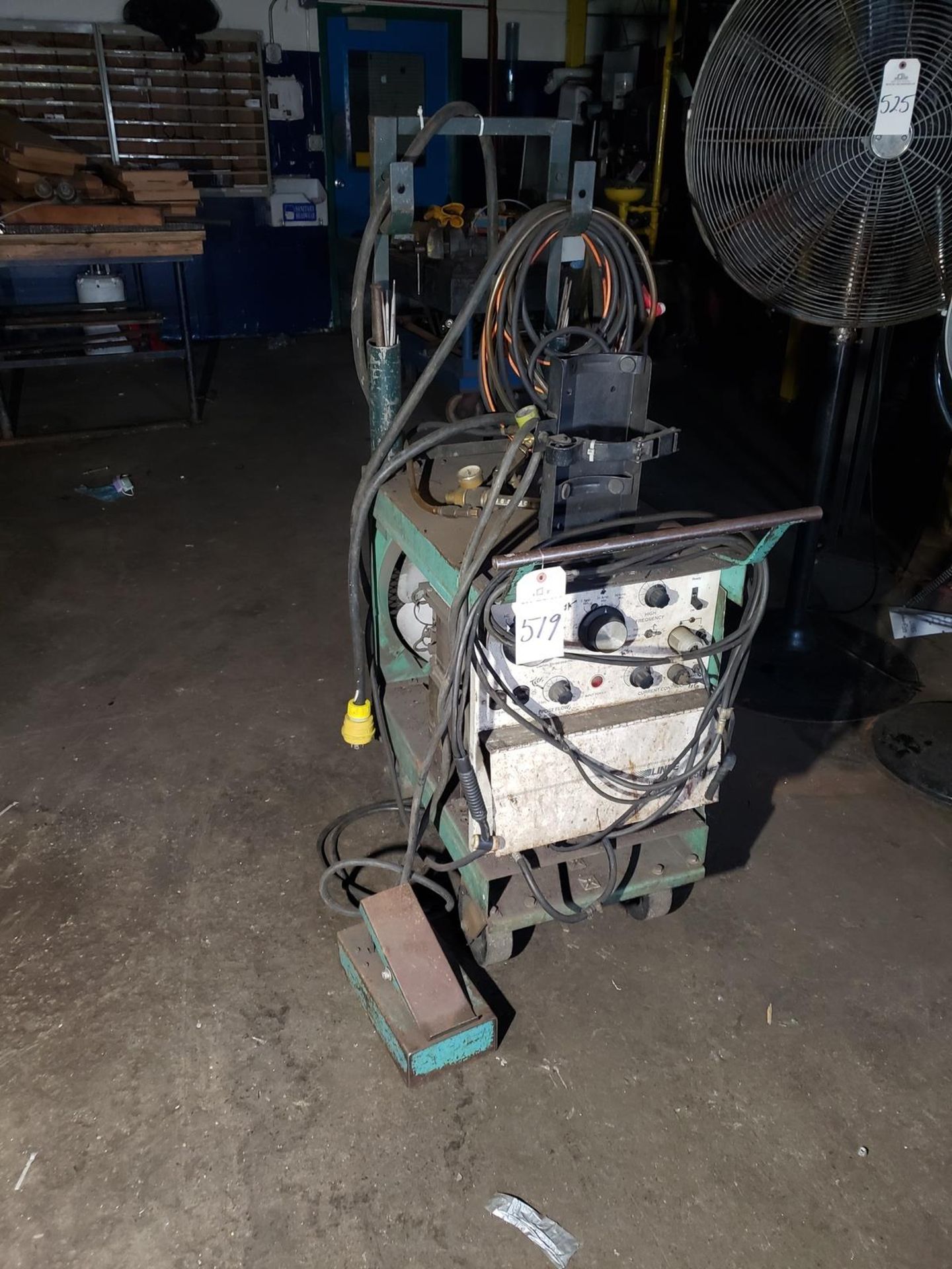 Linde Welder, M# Heliarc 250HF | Rig Fee: $75