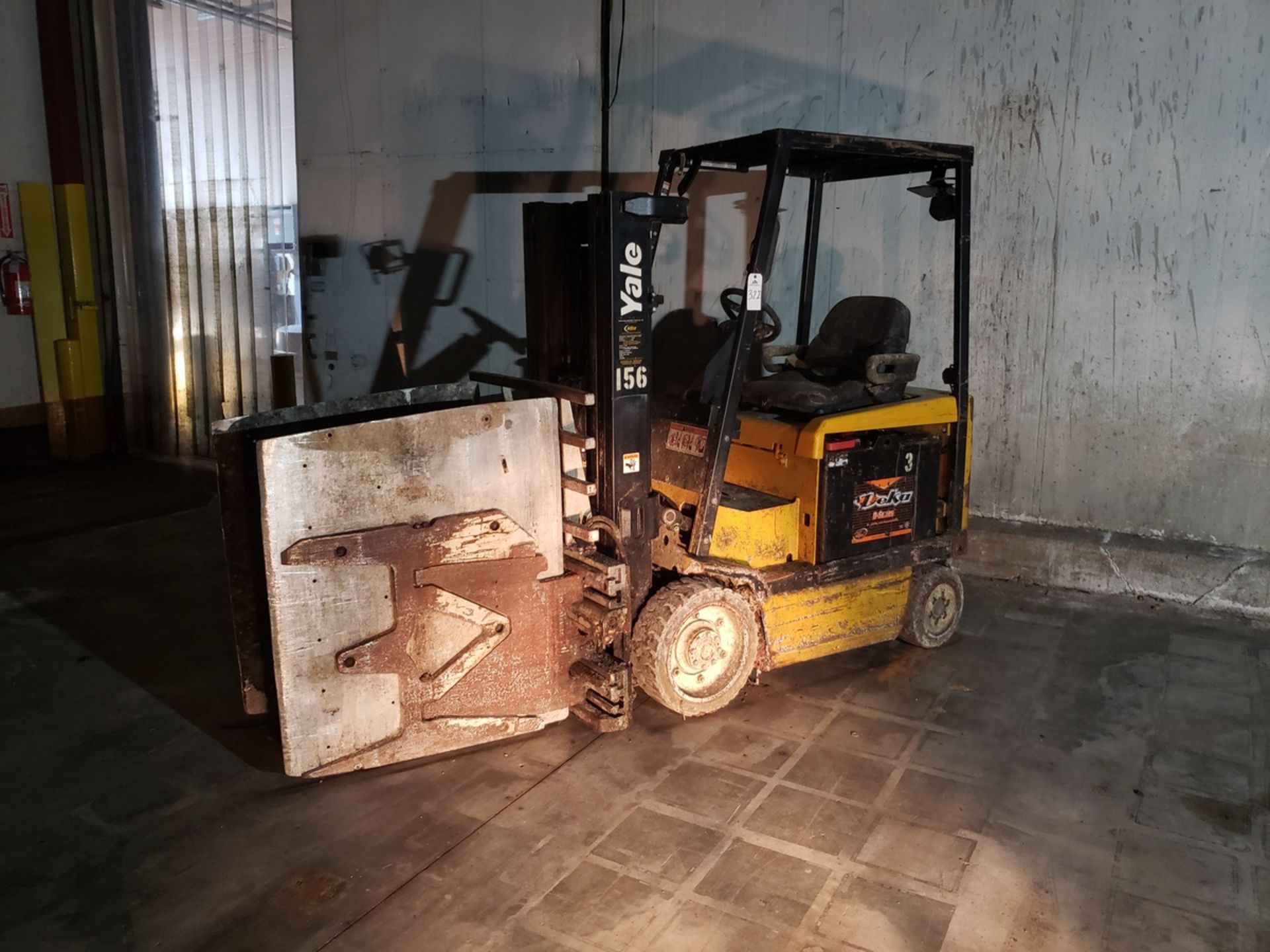 Yale Forklift, 3500 lbs. Cap., M# ERC050GHN36TE076, S/N A908N08037F | Rig Fee: $150