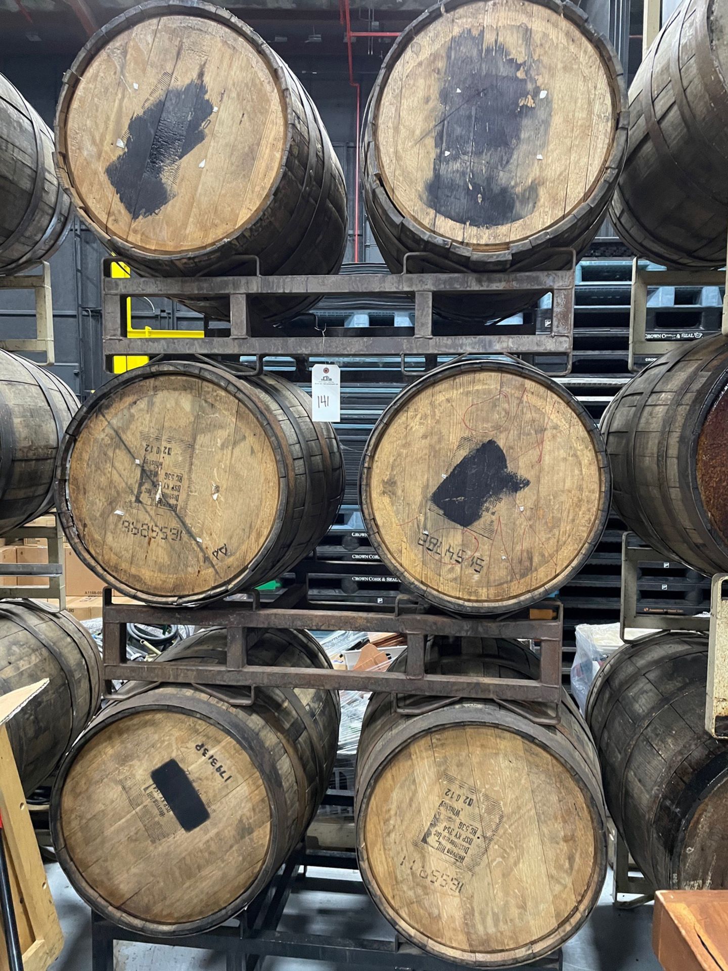 (6) Barrels and (3) Barrel Racks | Rig Fee: $150