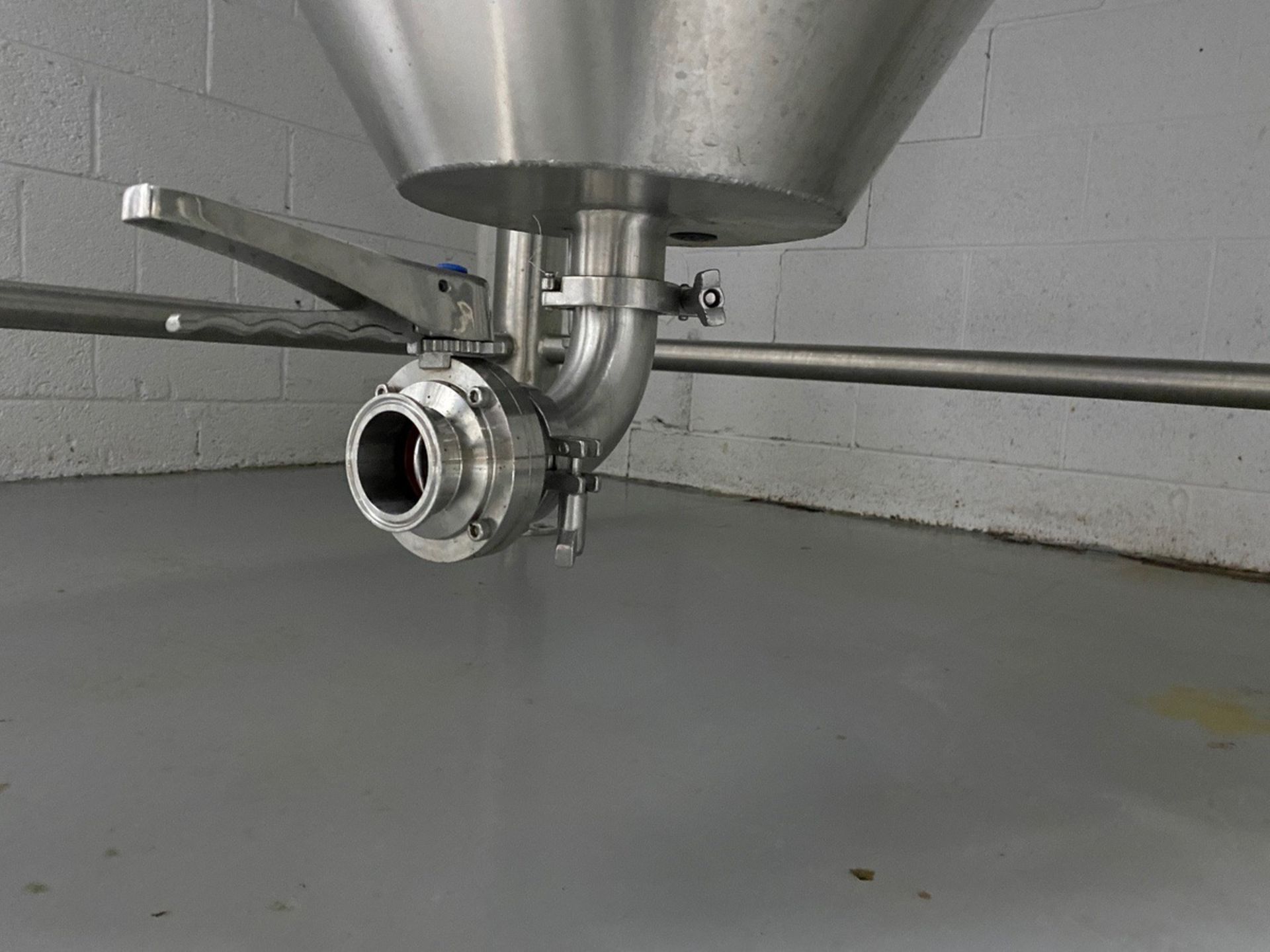 2015 Quality Tank 90 BBL Steep Cone Bottom Fermenter, Glyco - Subj to Bulks | Rig Fee: $2500 Cradled - Image 7 of 10