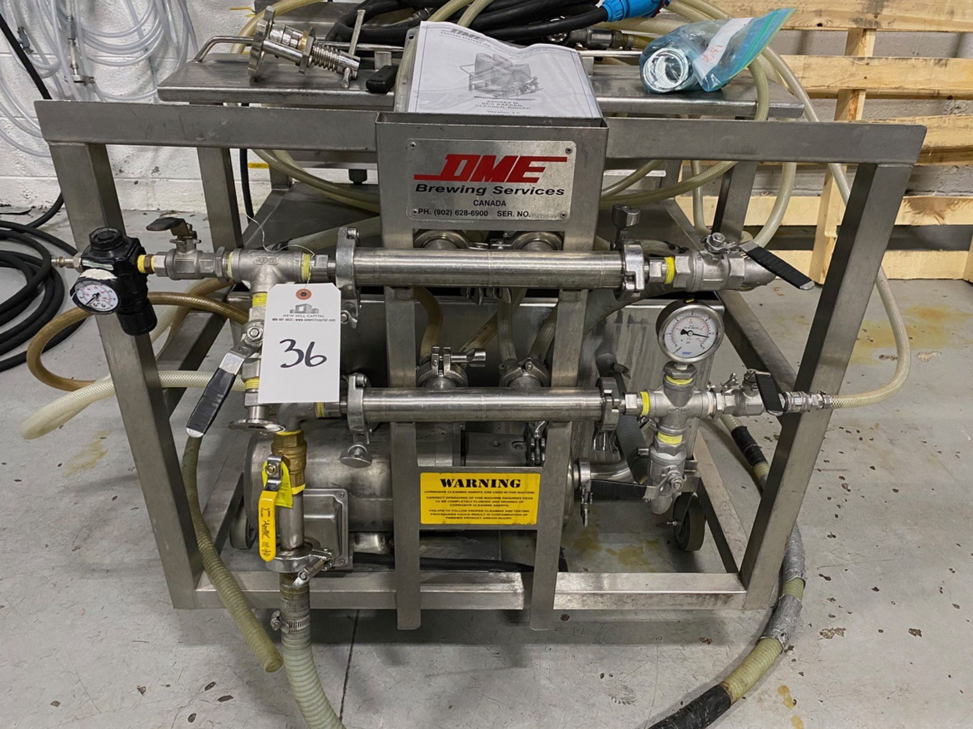 2015 DME Sankey III 4-Station Keg Washer, S/N: 114125-KW - Subj to Bulks | Rig Fee: $200 - Image 3 of 3