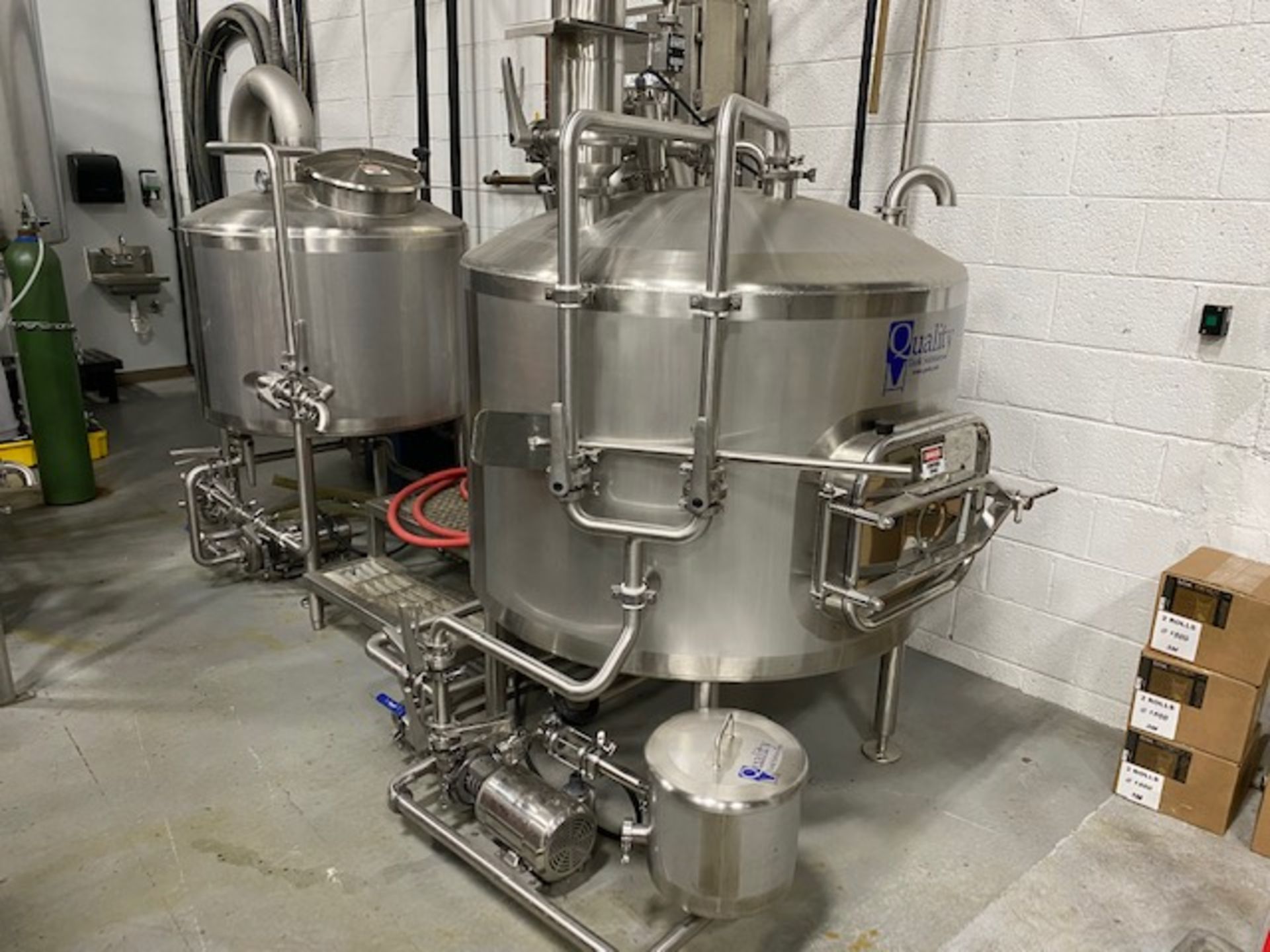 Bulk Bid for All Main Brewery Equipment (Lots 1 through 60) - Subj to Piecemeal | Rig Fee: Ind Lots - Image 8 of 12