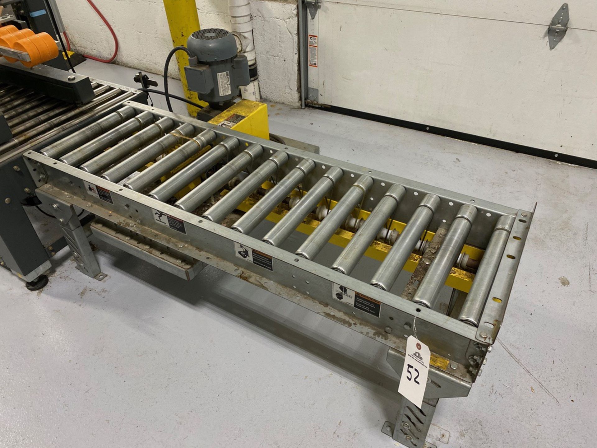 Powered Roller Conveyor, Approx 5ft L - Subj to Bulks | Rig Fee: $50