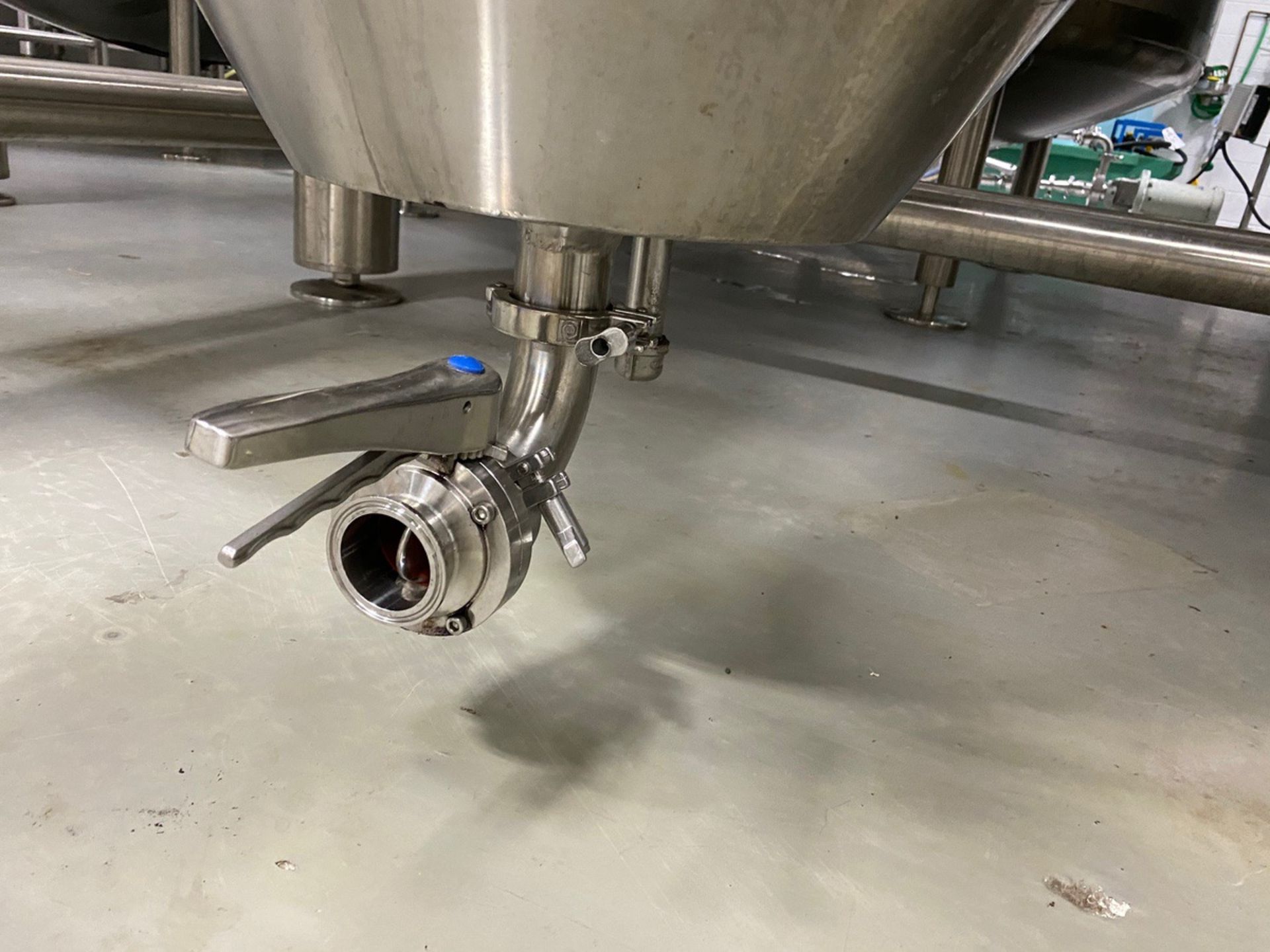 2015 Quality Tank 120 BBL Steep Cone Bottom Fermenter, Glyc - Subj to Bulks | Rig Fee: $3000 Cradled - Image 6 of 11