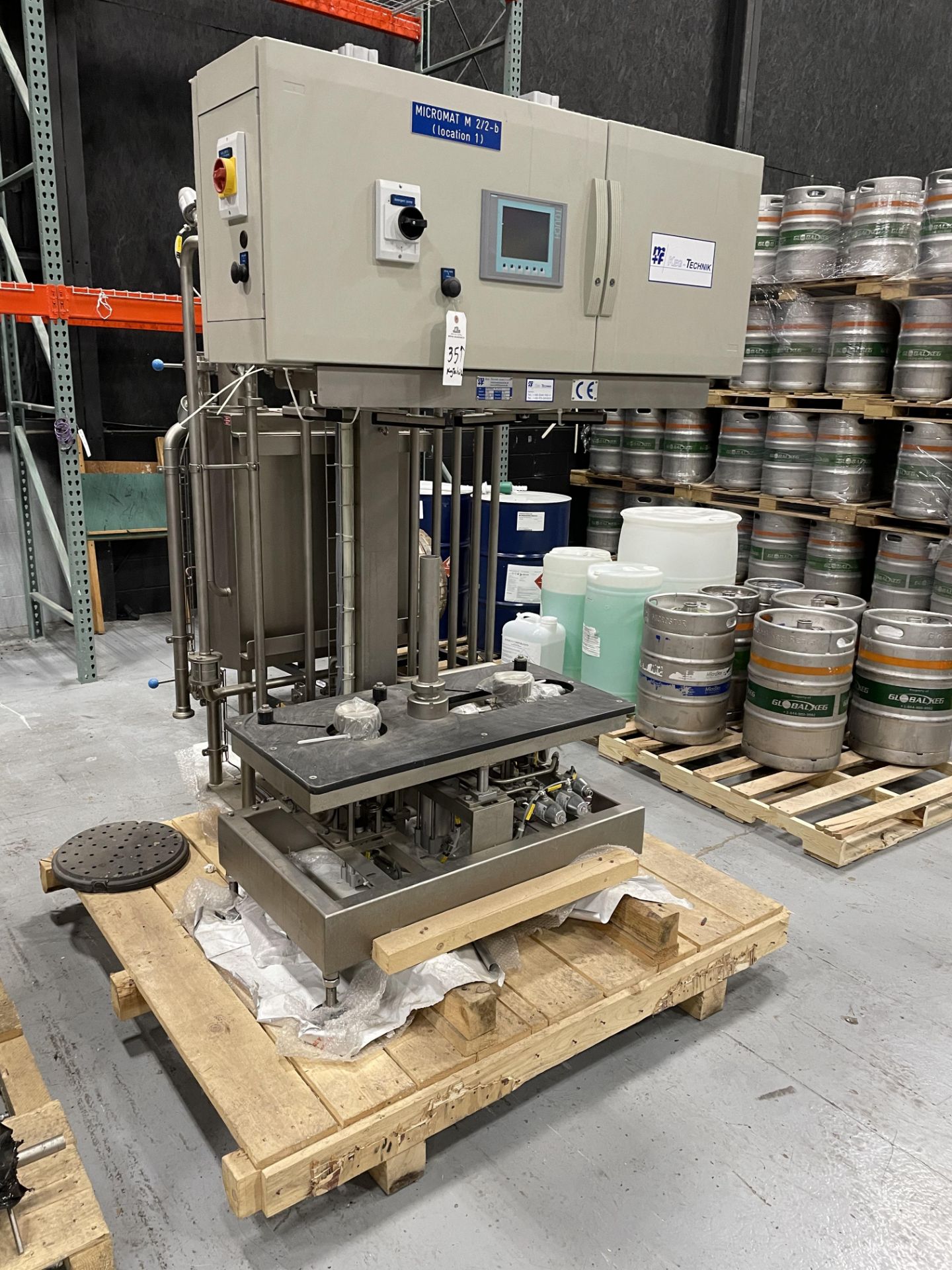 (New Unused) 2015 Keg-Technik Micromat M2/2-b Automatic Keg Filler - Subj to Bulks | Rig Fee: $250 - Image 3 of 15