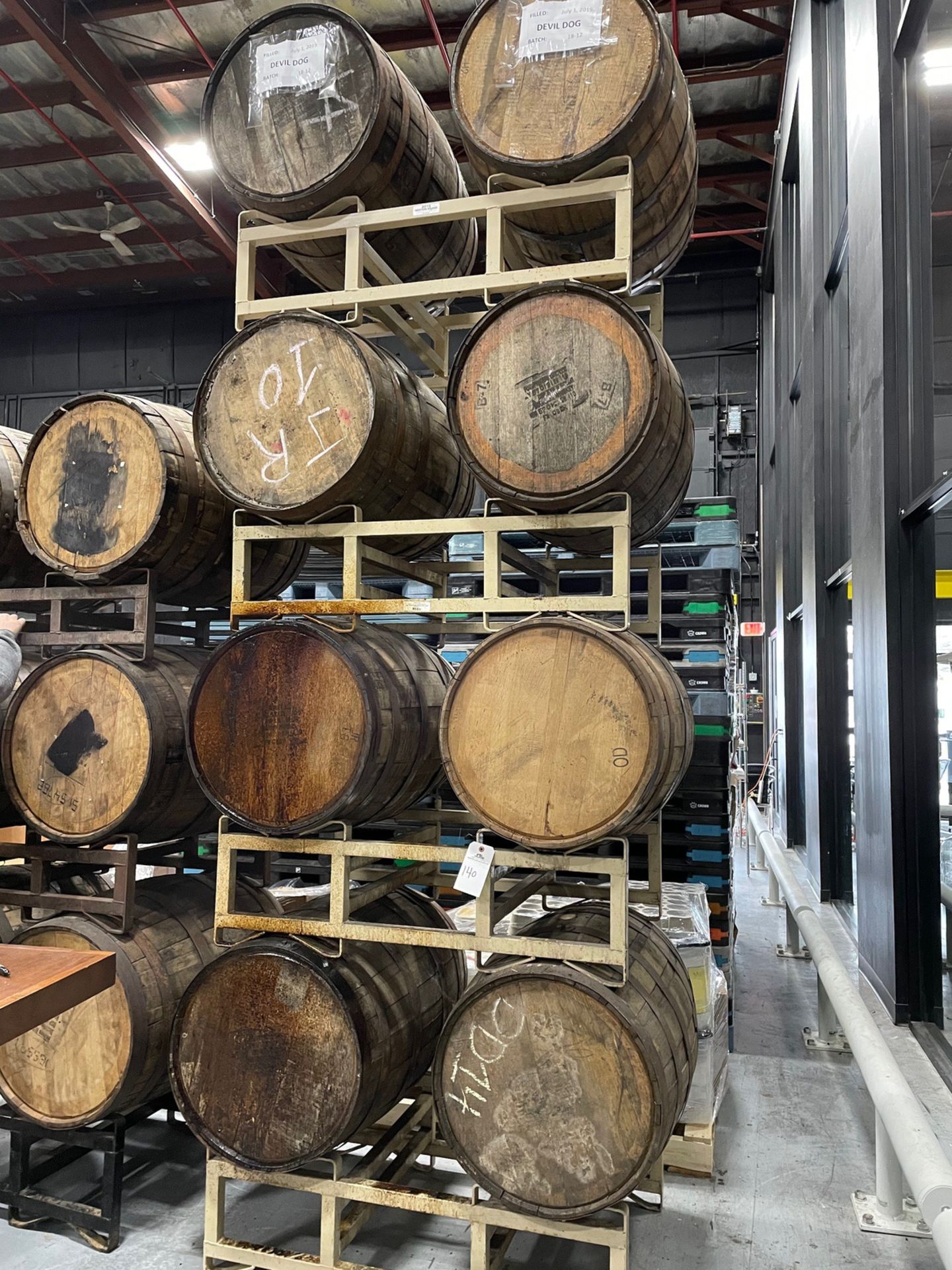 (8) Barrels and (4) Barrel Racks | Rig Fee: $100