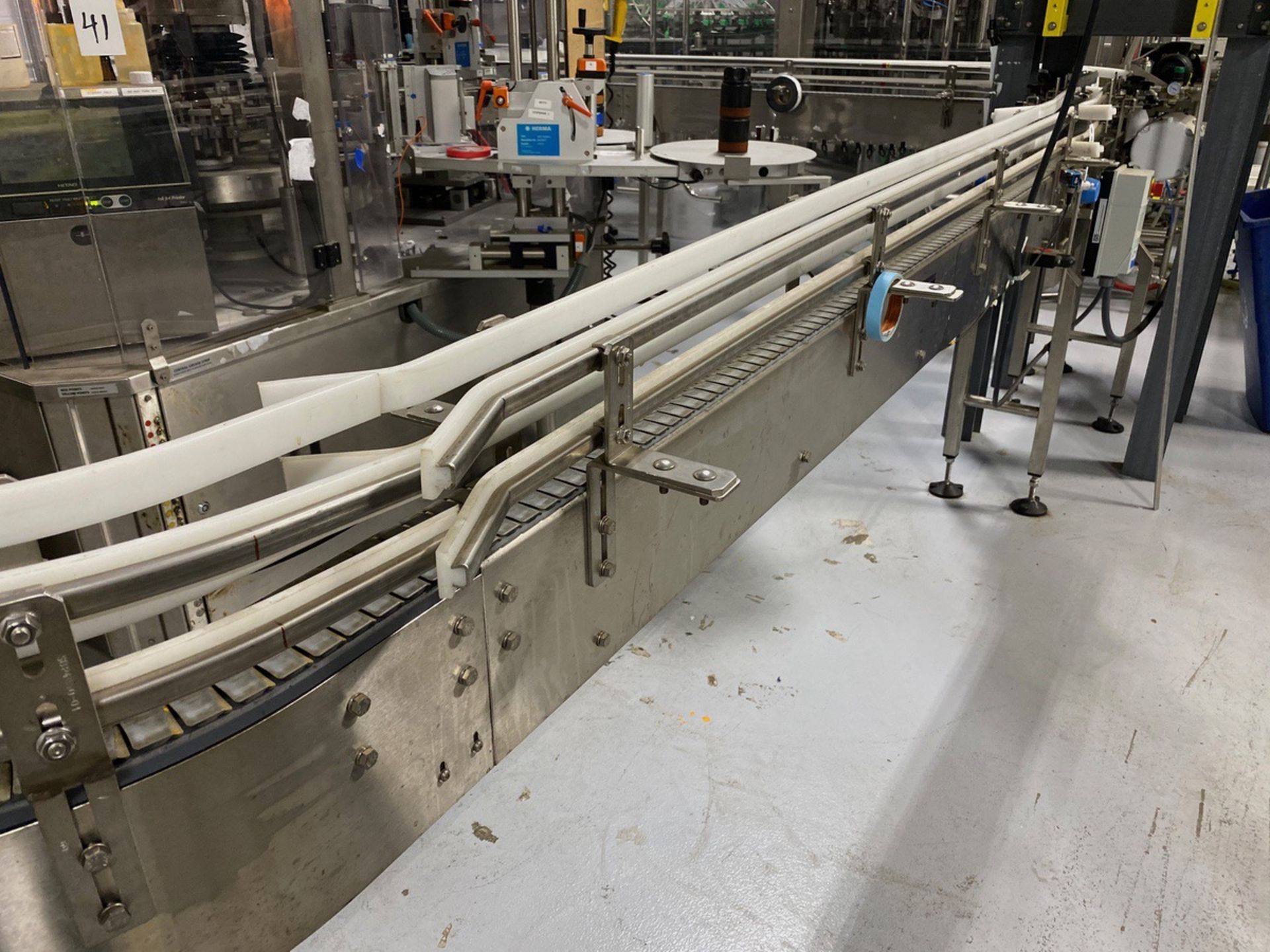 2017 Garvey Bottle Conveyor, Powered, 3.5in Conveyor Belt Width - Subj to Bulks | Rig Fee: $750 - Image 2 of 5