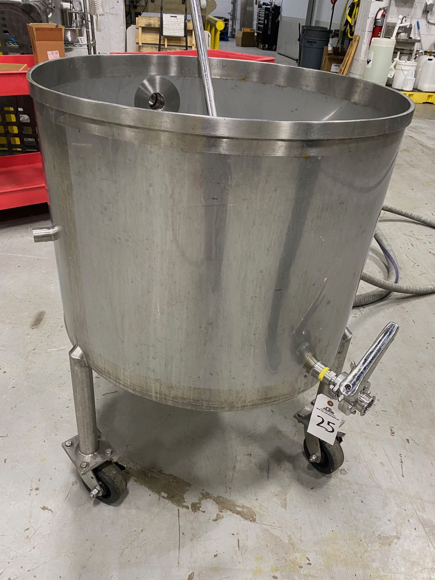 2015 Quality Tank Cleanout Tank, Open Top, Approx Dims:2ft-6in OD - Subj to Bulks | Rig Fee: $50