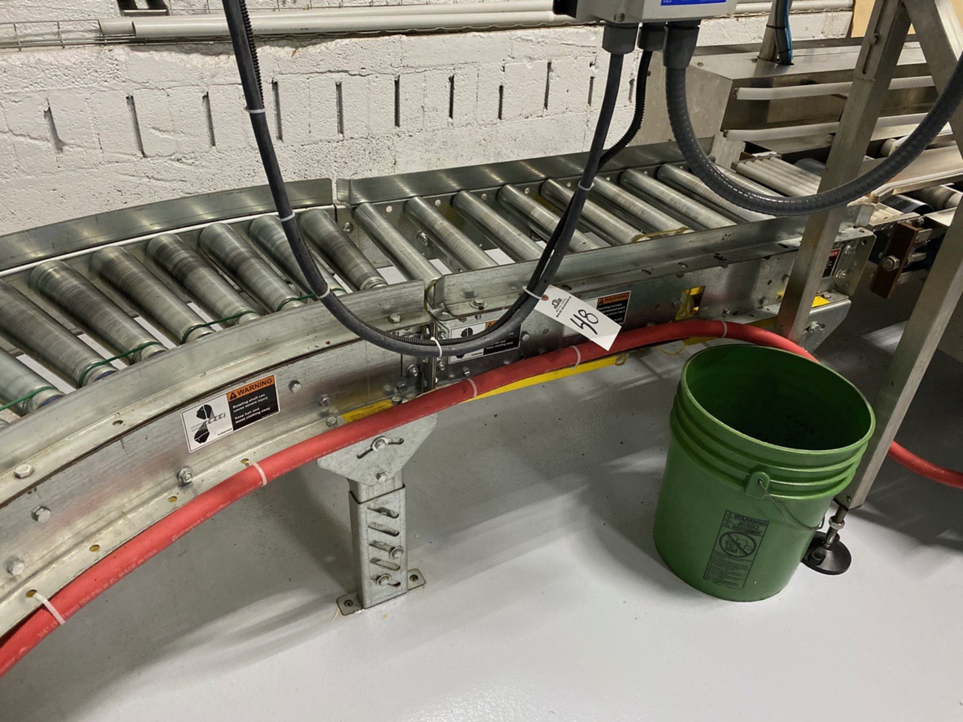 2017 Powered Roller Case Conveyor with (2) 90 Deg Turns - Subj to Bulks | Rig Fee: $250 - Image 3 of 3