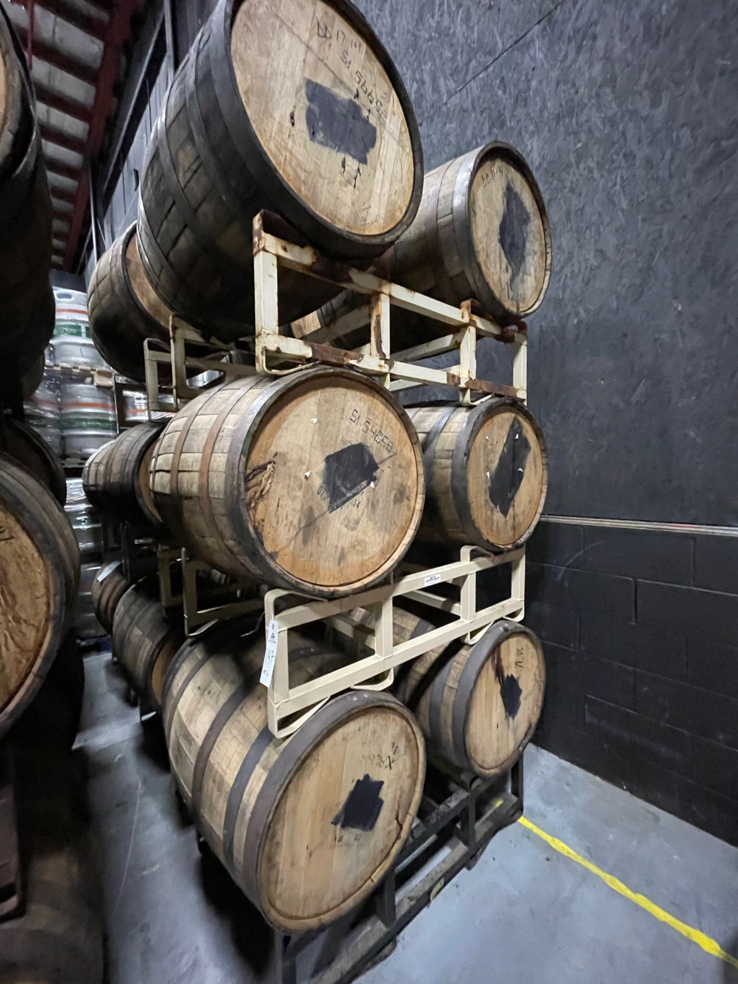 (16) Barrels and (8) Barrel Racks | Rig Fee: $200