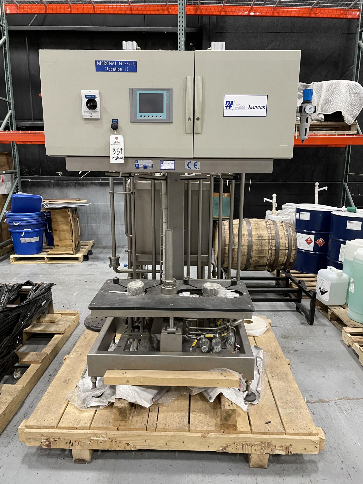 (New Unused) 2015 Keg-Technik Micromat M2/2-b Automatic Keg Filler - Subj to Bulks | Rig Fee: $250 - Image 2 of 15