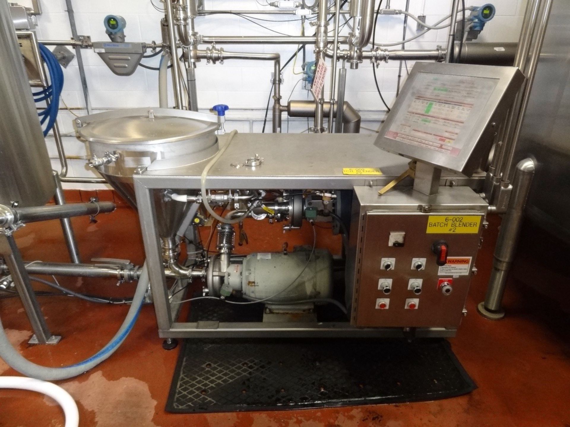 DSI Dry Ingredient Blender, Additional Info: Dump Table And Common Frame With F | Reqd Rig Fee $900